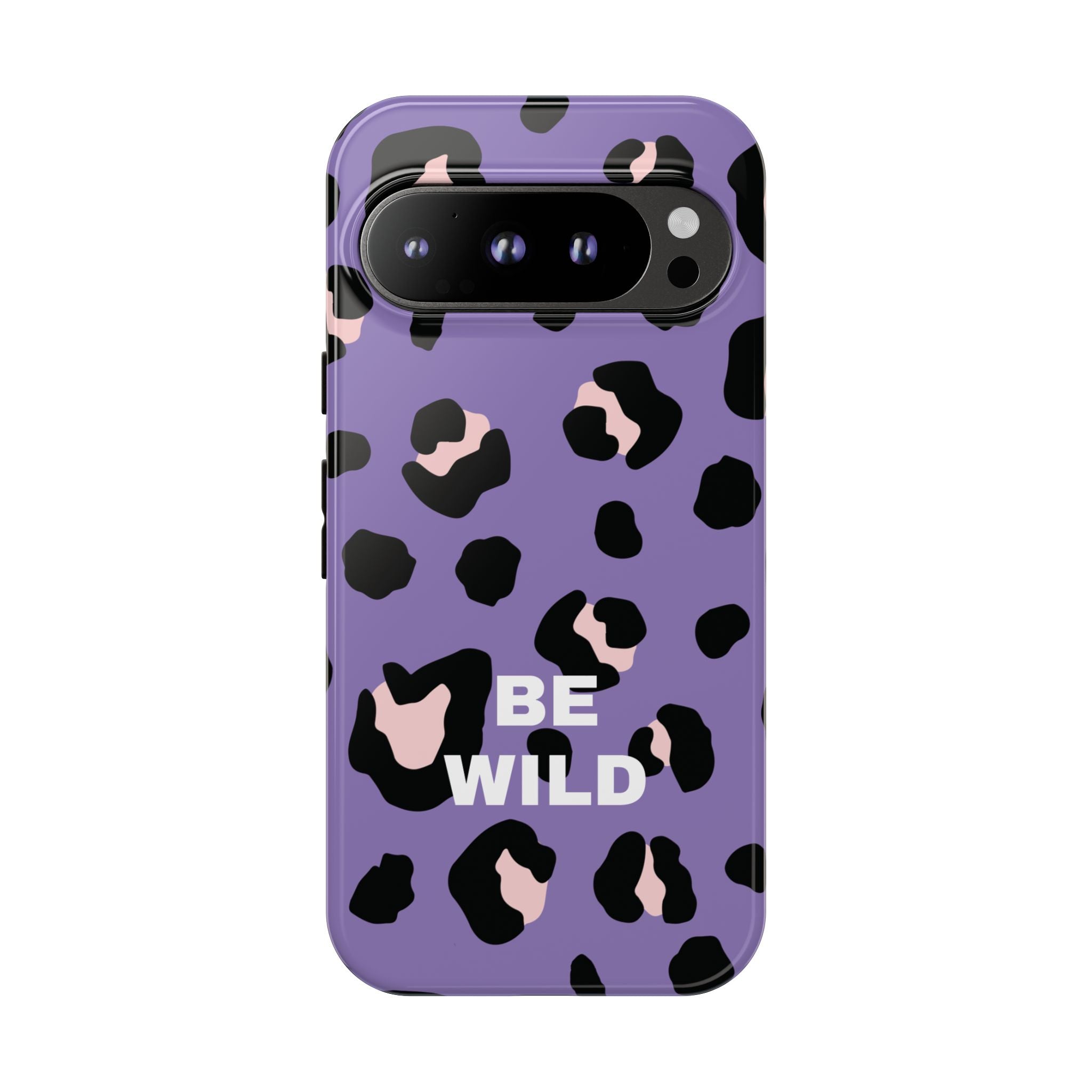 PURPLE LEO – Personalisierte Handyhülle mit Dual-Layer-Schutz