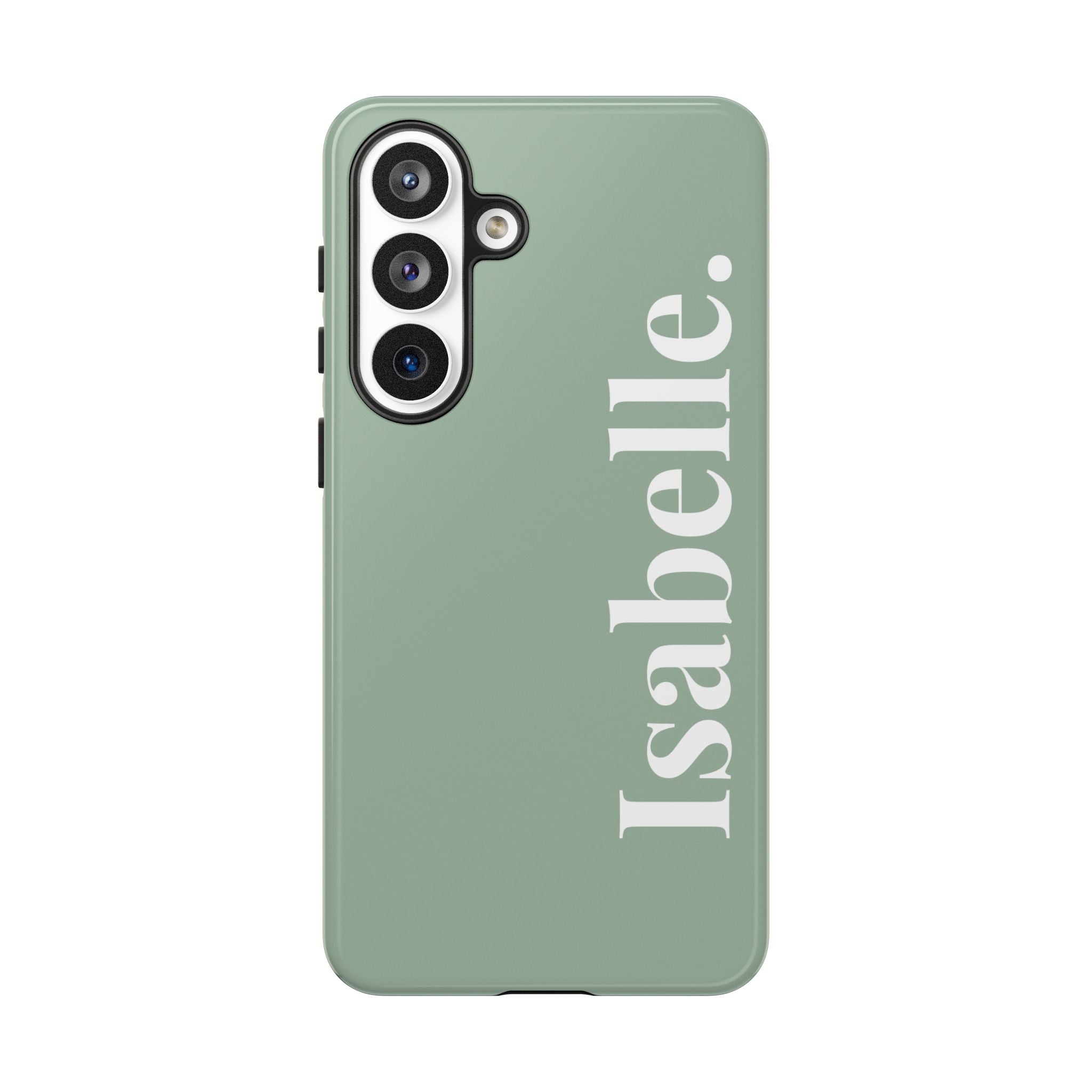 SALBEI BOLD NAME – Personalisierte Handyhülle mit Dual-Layer-Schutz