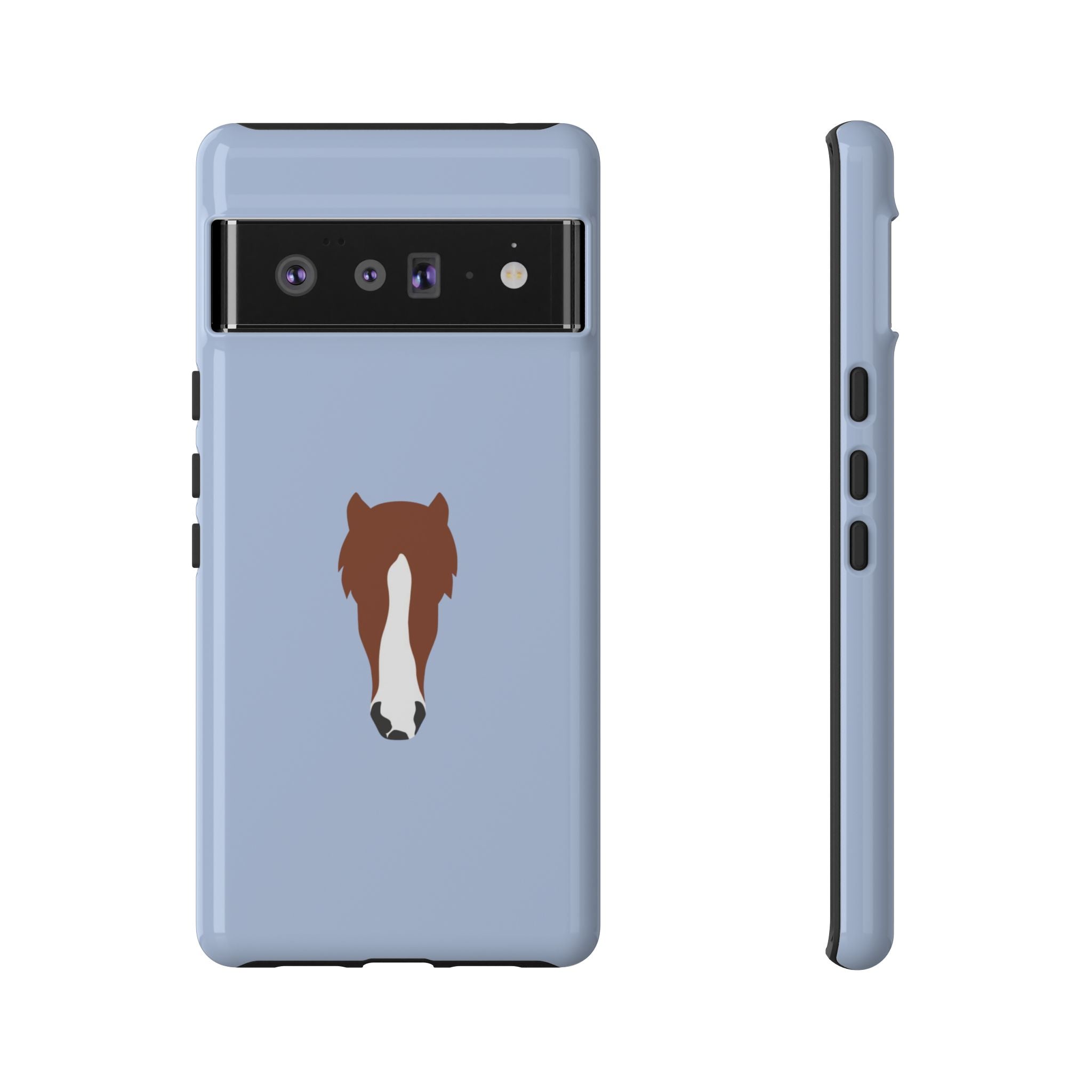 UNIQUE ANIMAL ART EDITION BLUE – Personalisierte Handyhülle mit Dual-Layer-Schutz