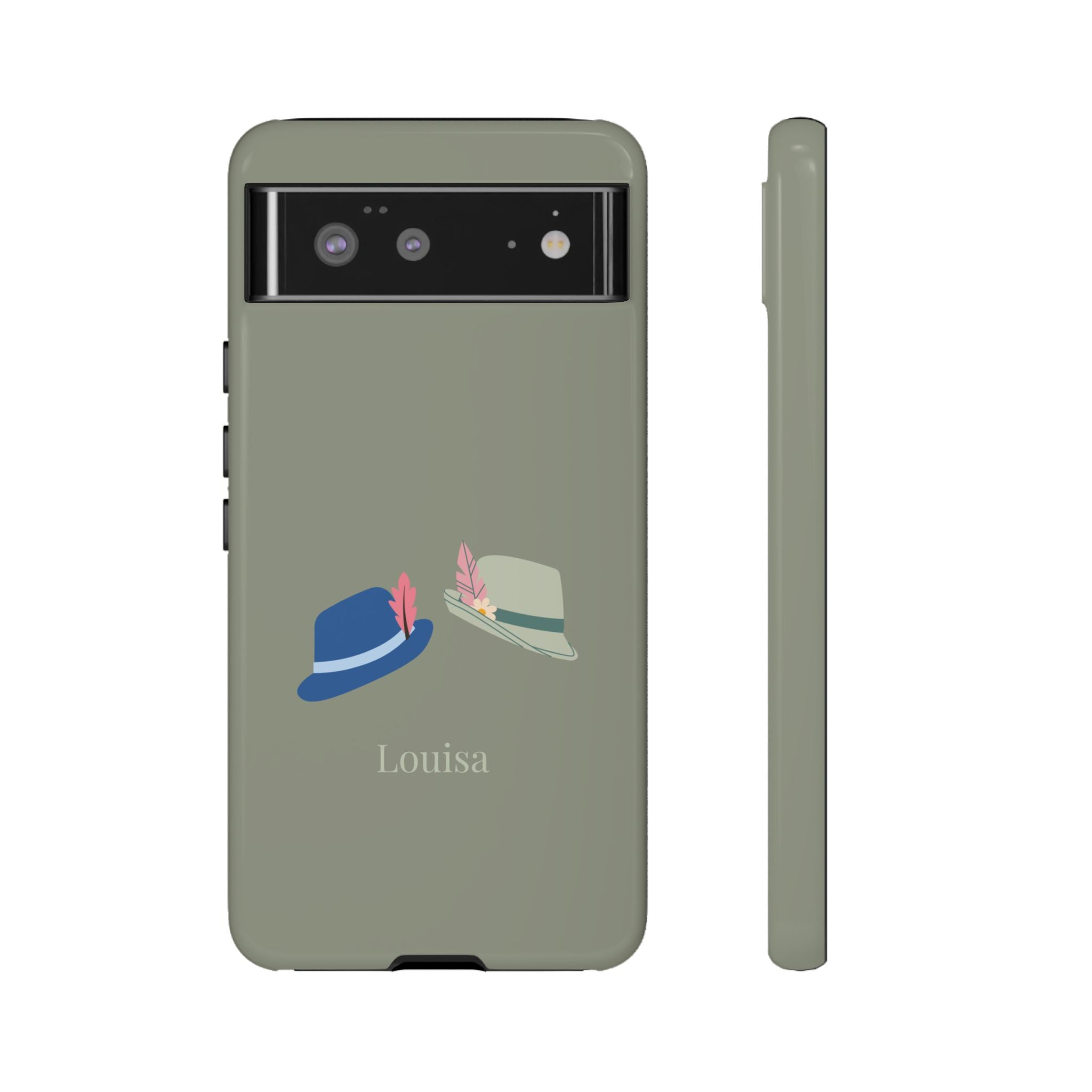 TRACHTENHÜTE SALBEI – Personalisierte Handyhülle mit Dual-Layer-Schutz