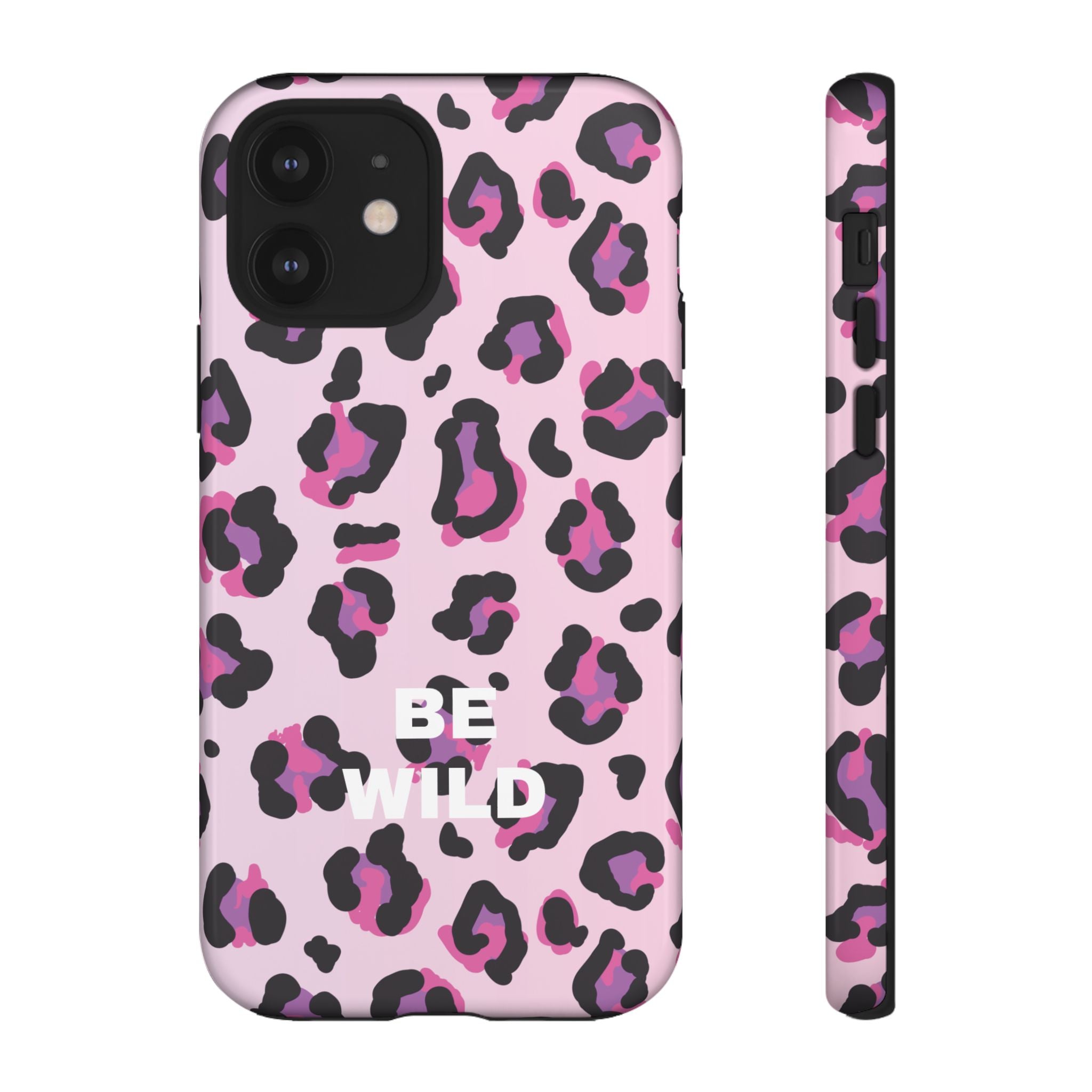 PINK LEO – Personalisierte Handyhülle mit Dual-Layer-Schutz