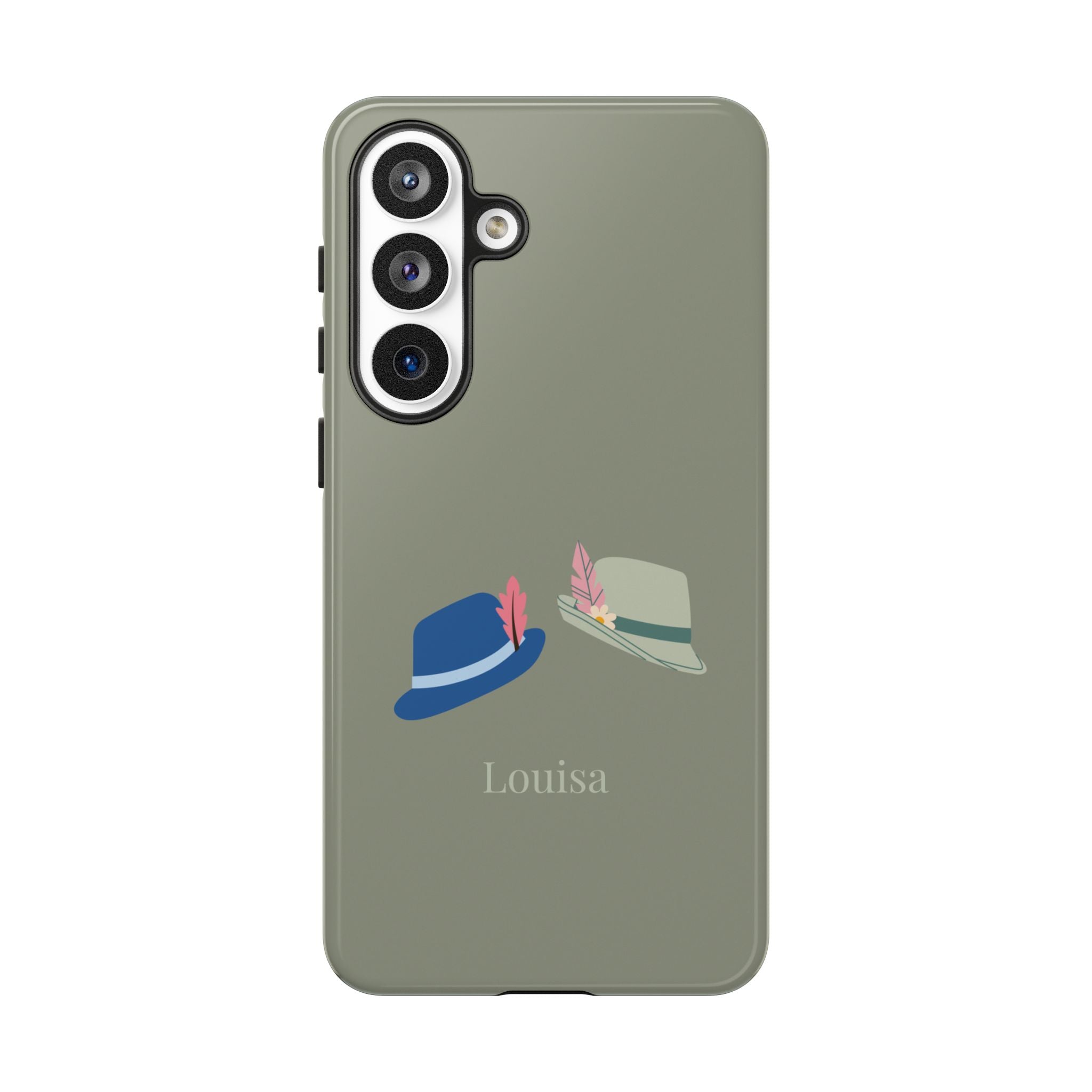 TRACHTENHÜTE SALBEI – Personalisierte Handyhülle mit Dual-Layer-Schutz