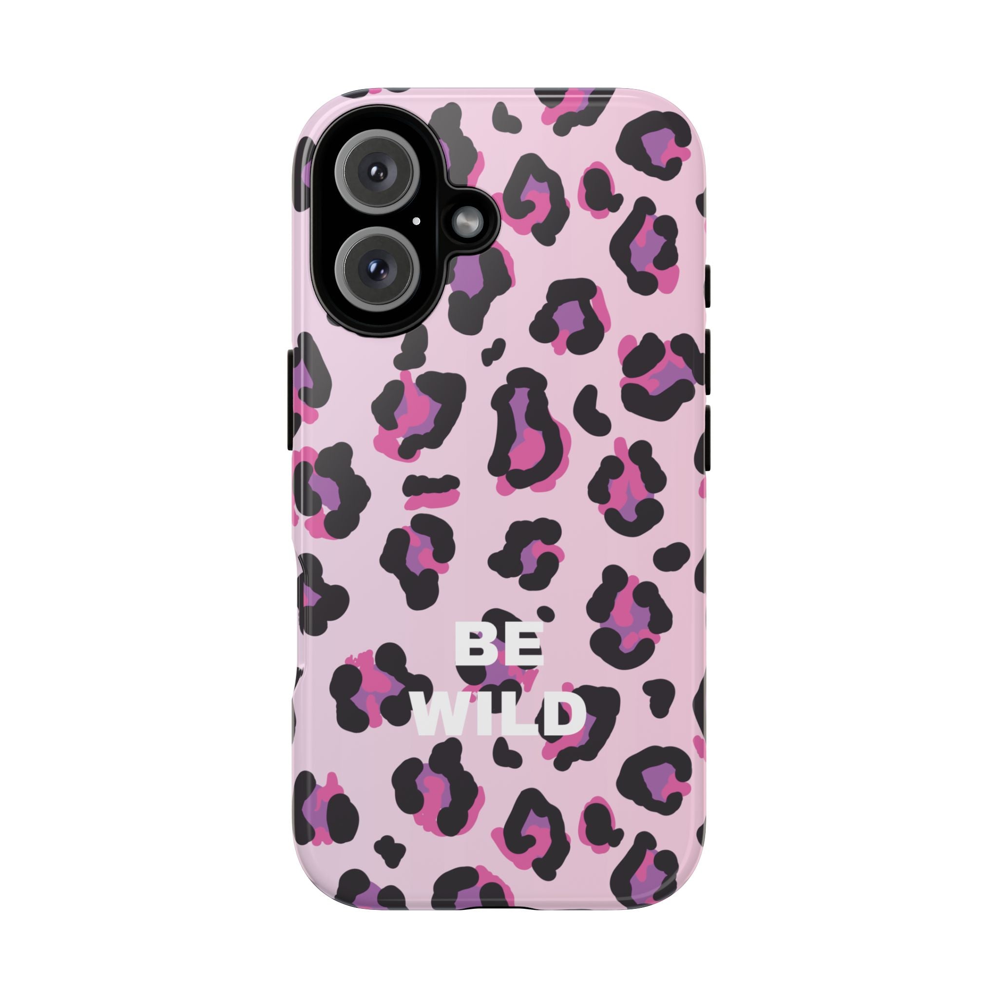 PINK LEO – Personalisierte Handyhülle mit Dual-Layer-Schutz