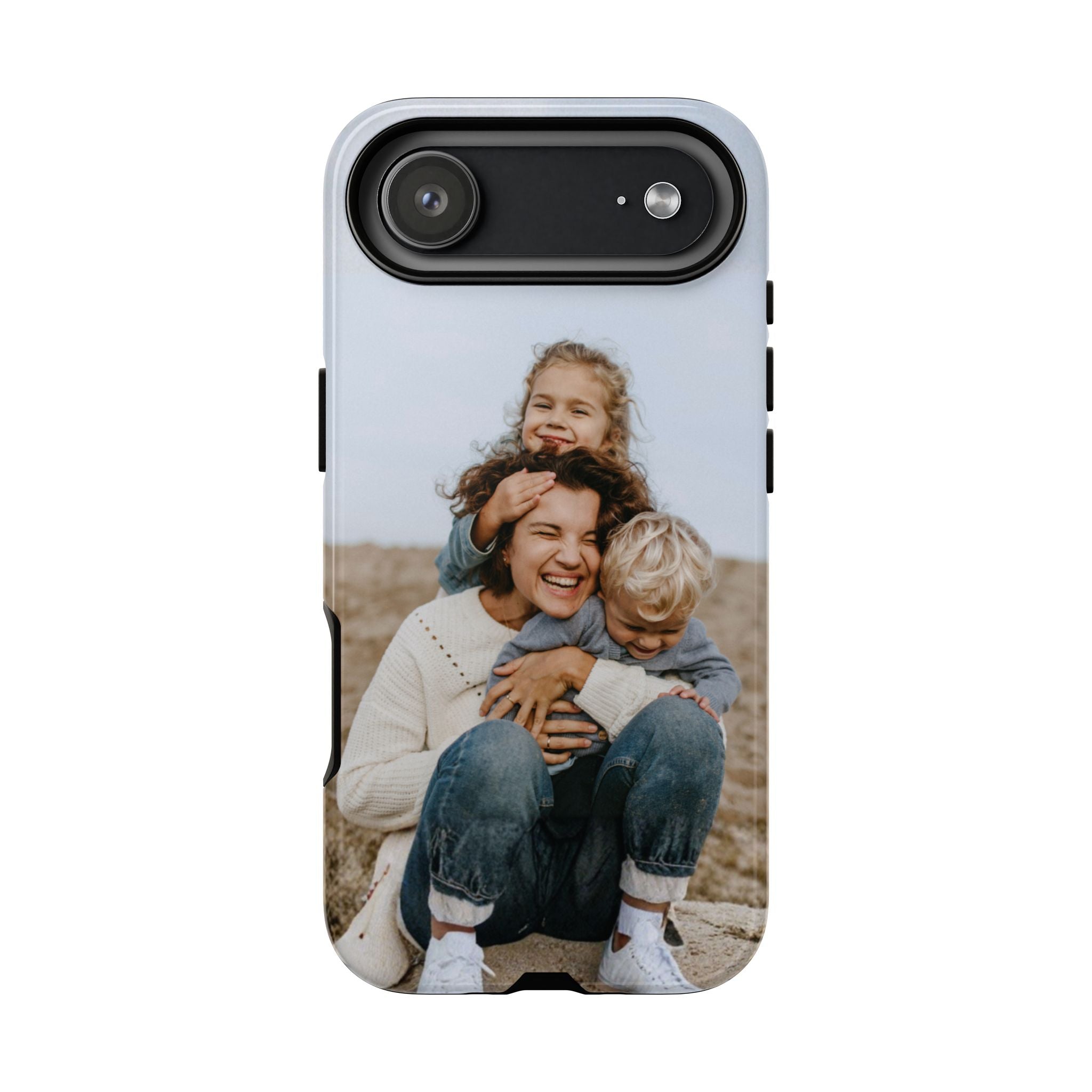 MOMENTS – Personalisierte Foto Handyhülle mit Dual-Layer-Schutz