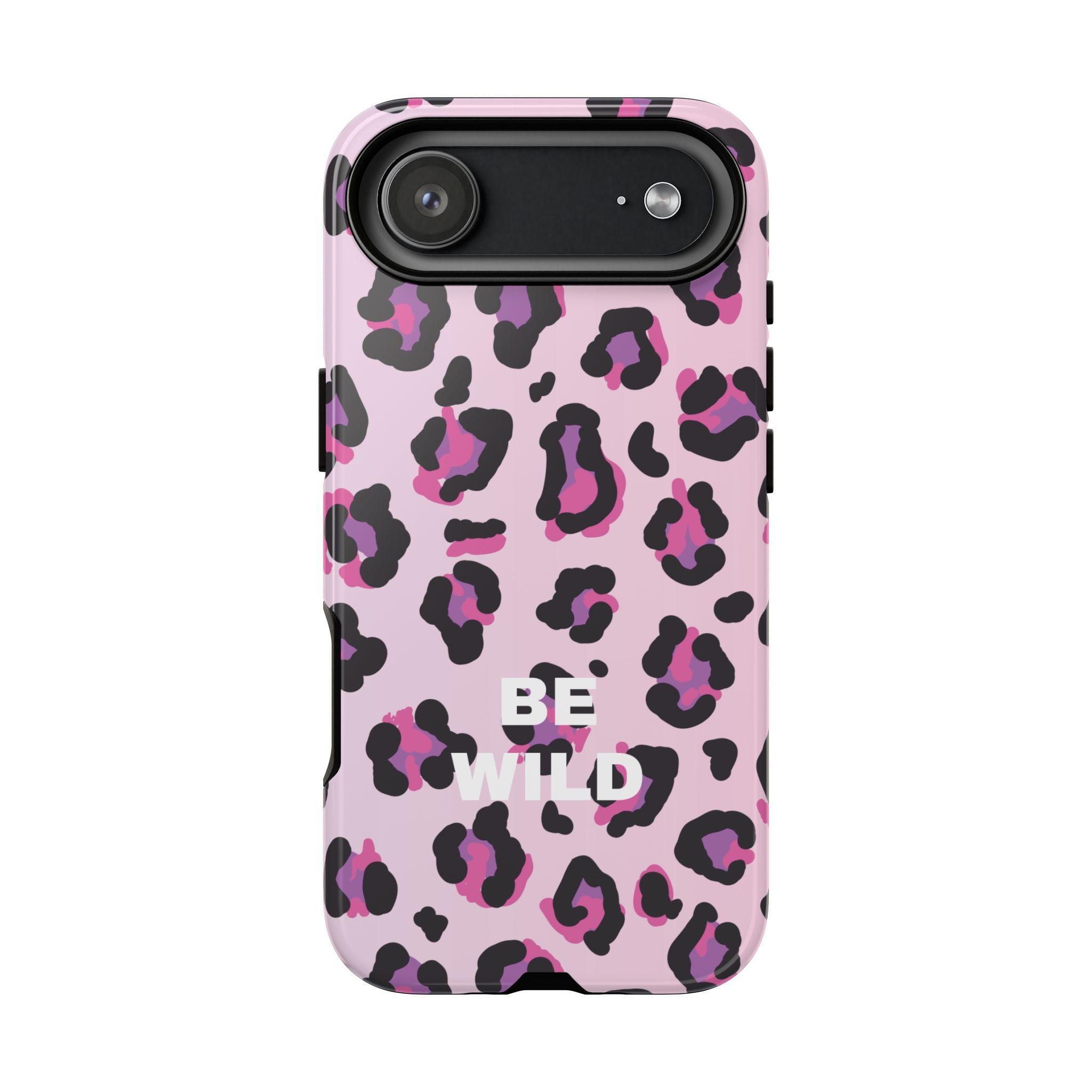 PINK LEO – Personalisierte Handyhülle mit Dual-Layer-Schutz