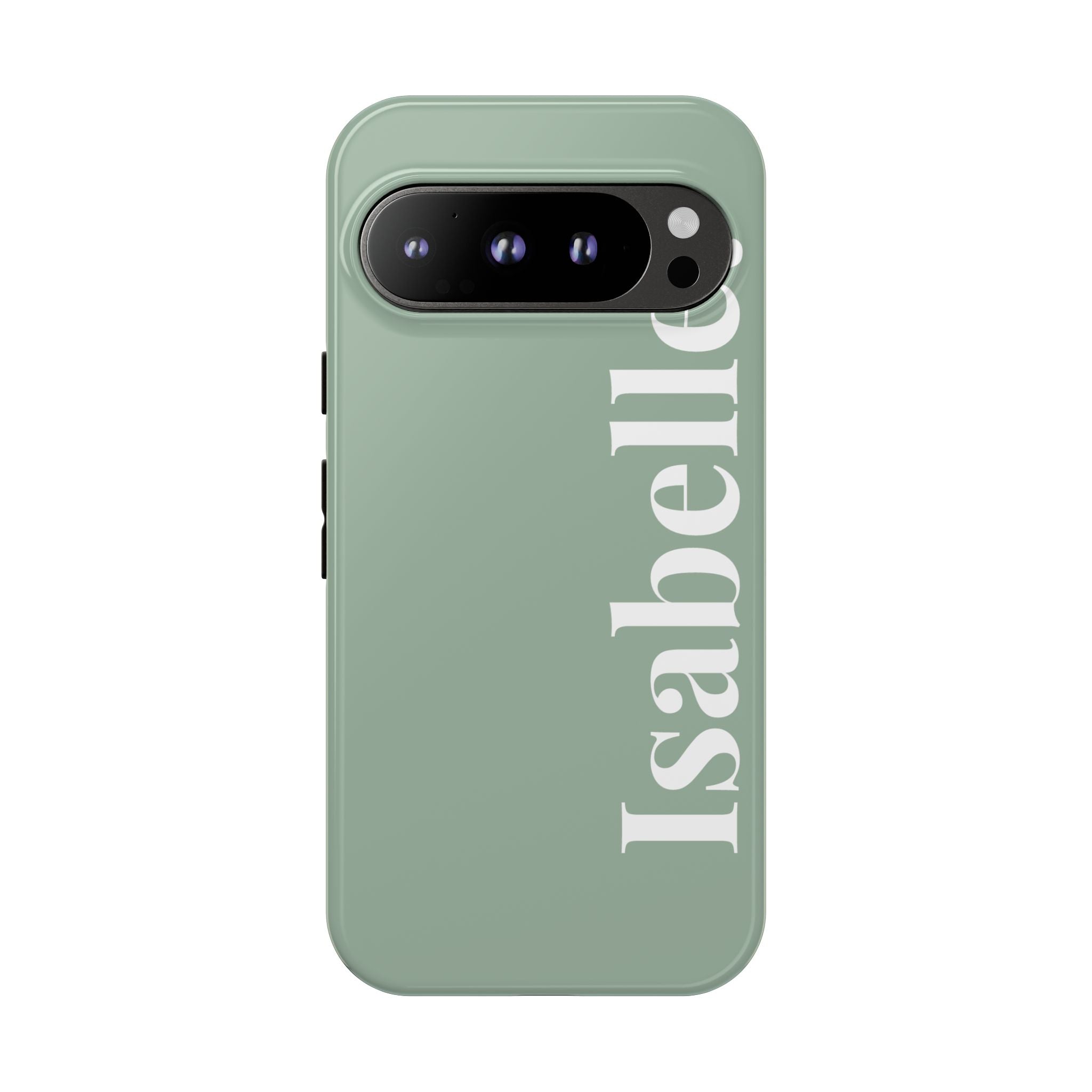 SALBEI BOLD NAME – Personalisierte Handyhülle mit Dual-Layer-Schutz