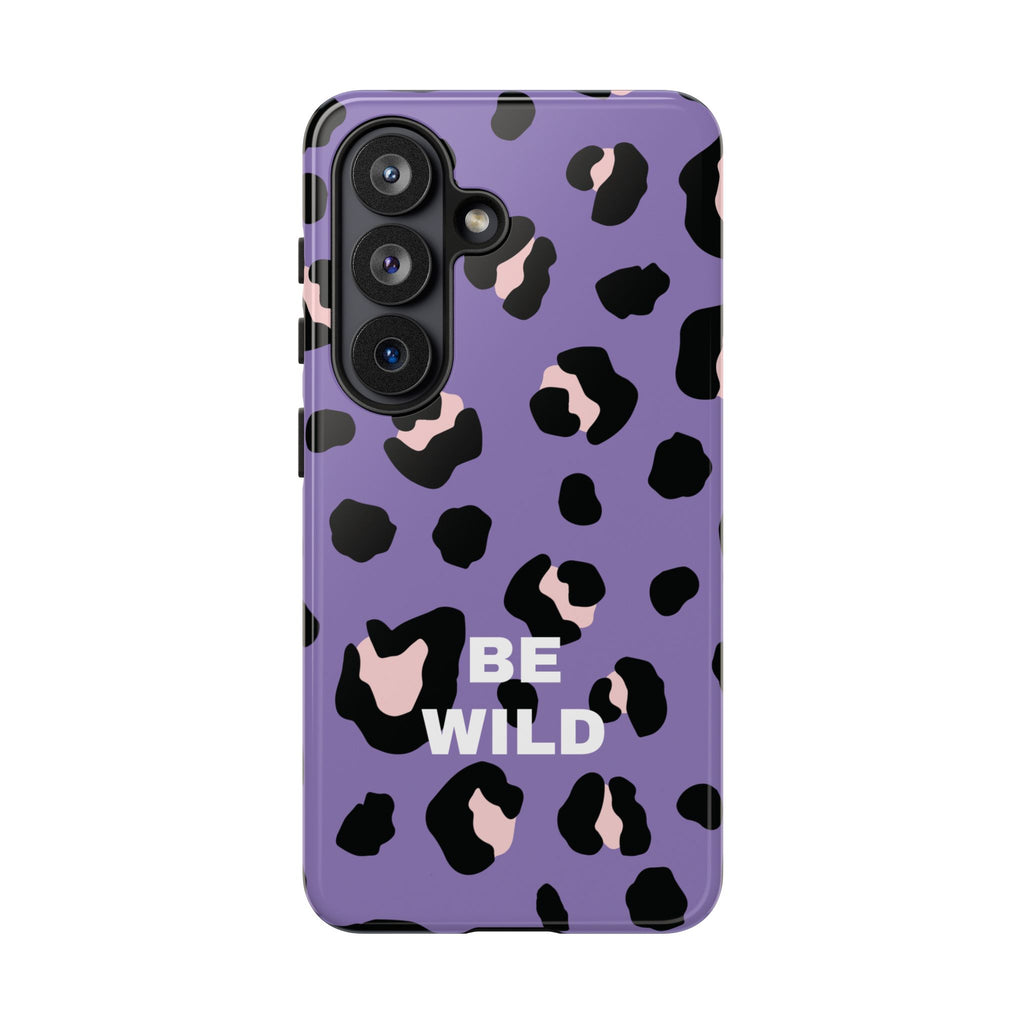 PURPLE LEO – Personalisierte Handyhülle mit Dual-Layer-Schutz