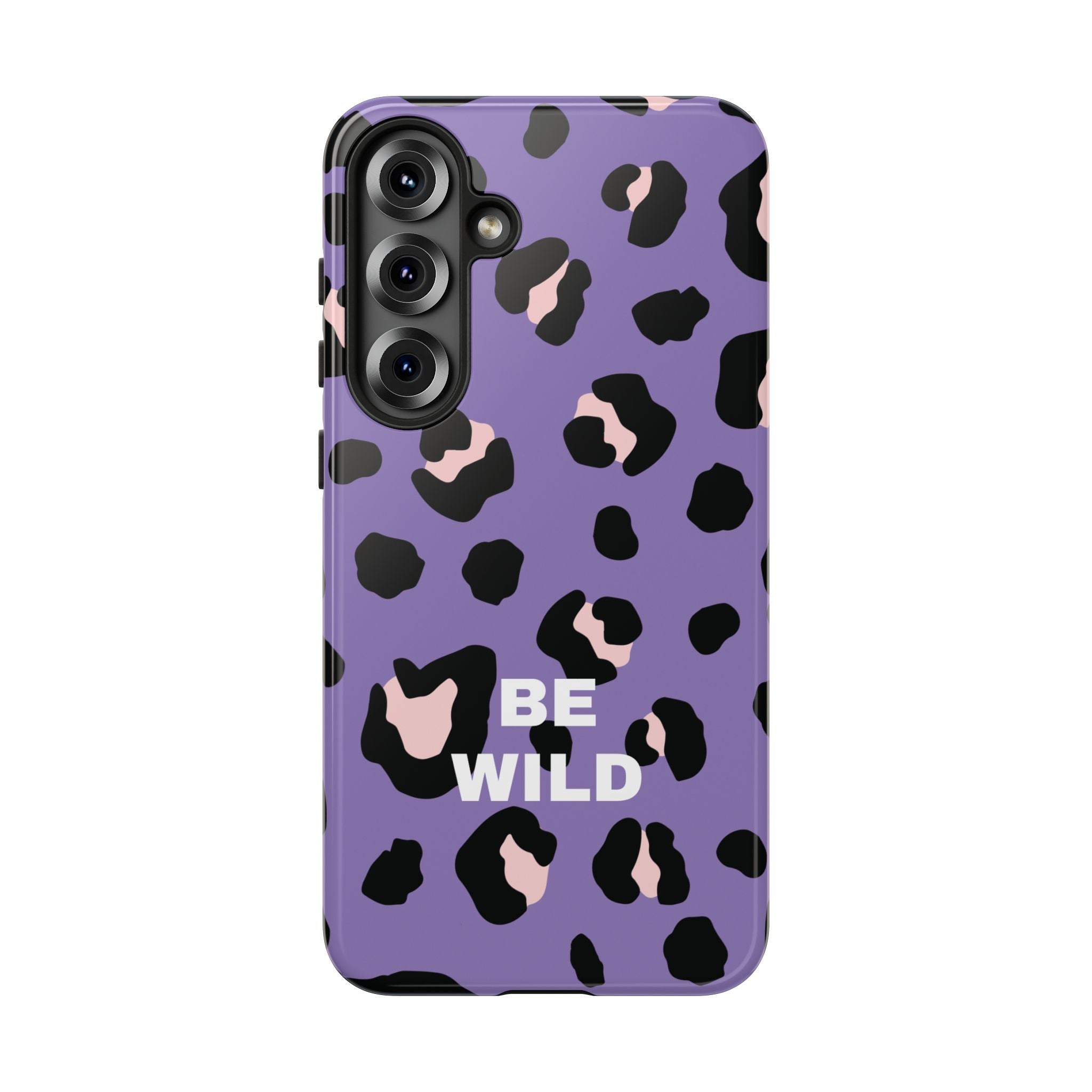PURPLE LEO – Personalisierte Handyhülle mit Dual-Layer-Schutz