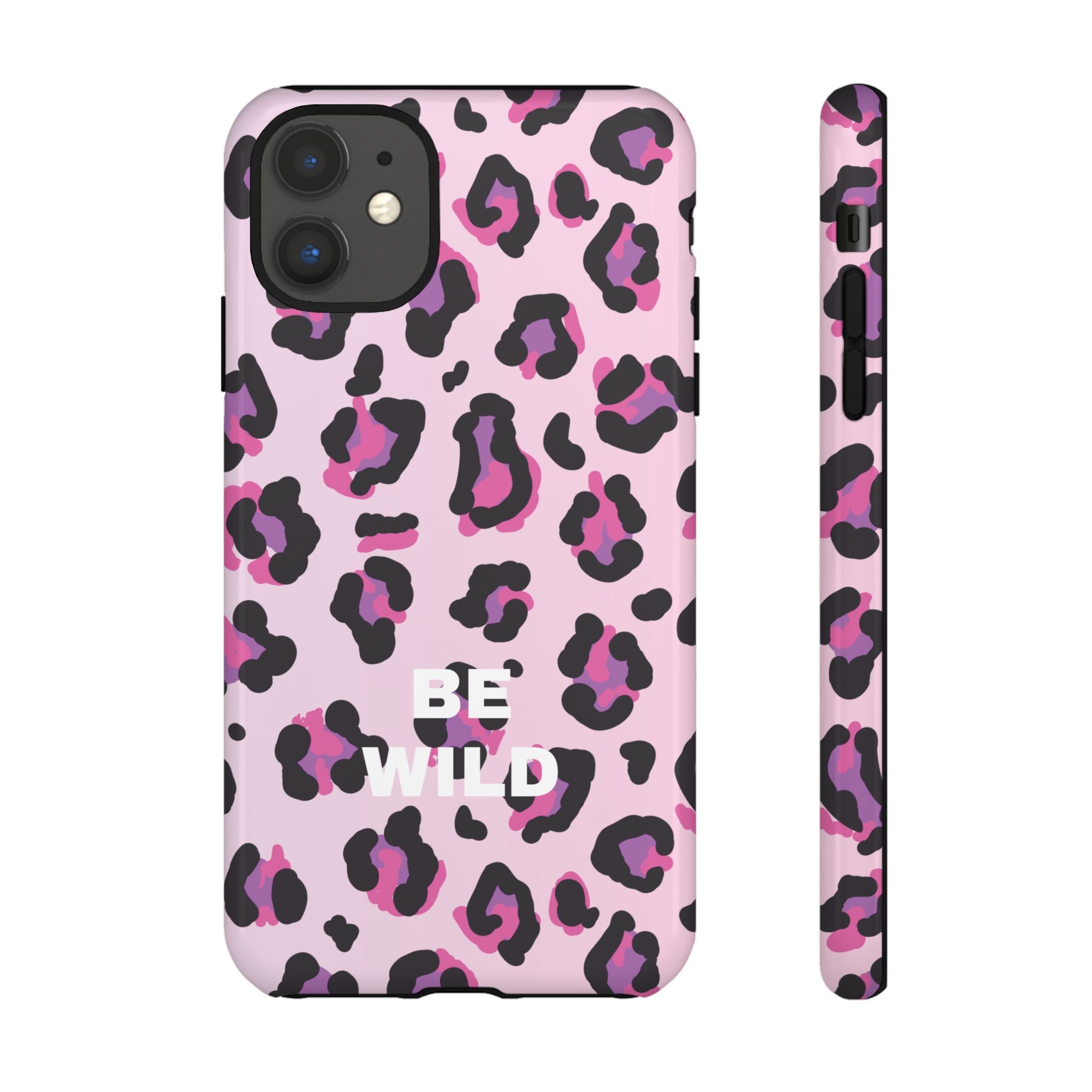 PINK LEO – Personalisierte Handyhülle mit Dual-Layer-Schutz
