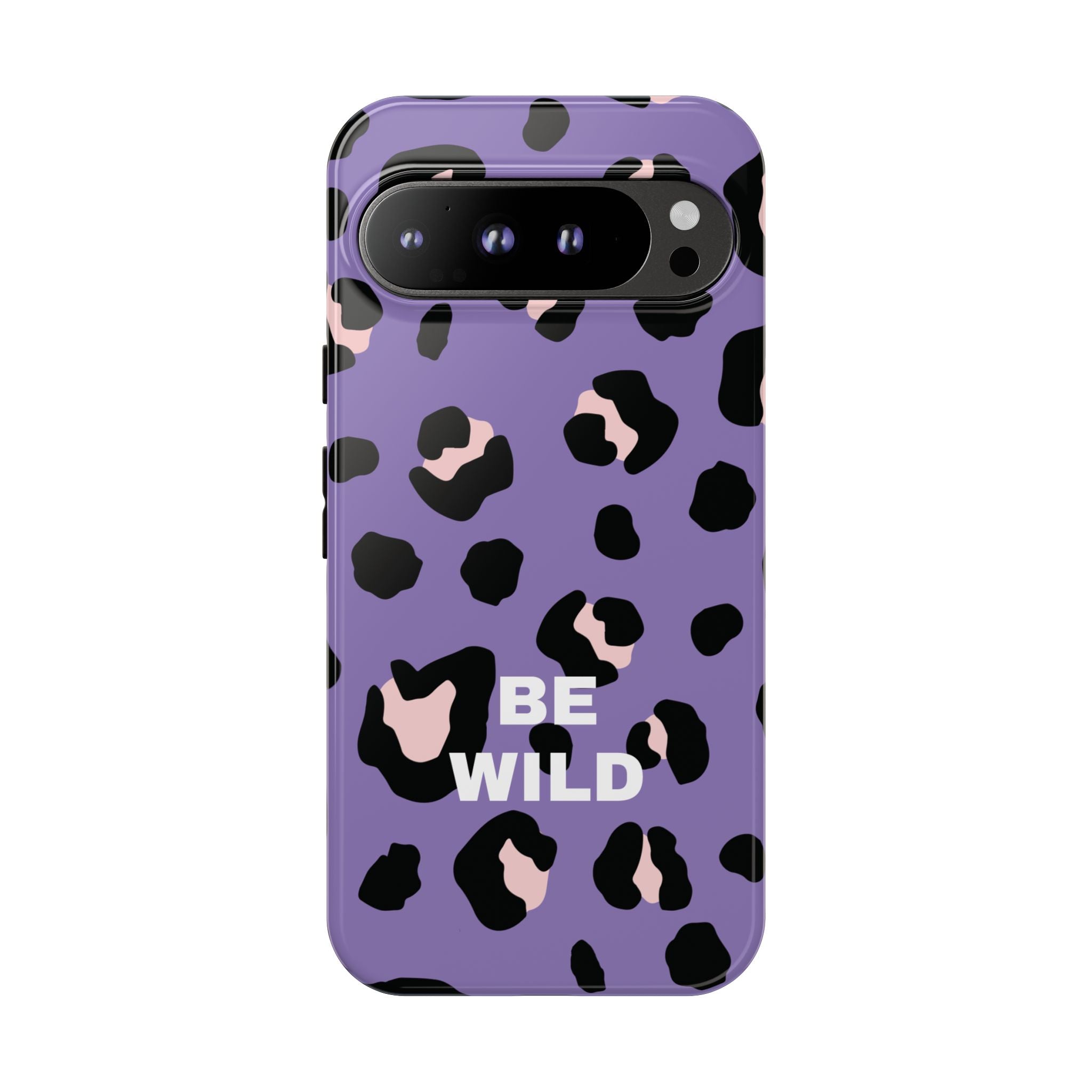 PURPLE LEO – Personalisierte Handyhülle mit Dual-Layer-Schutz