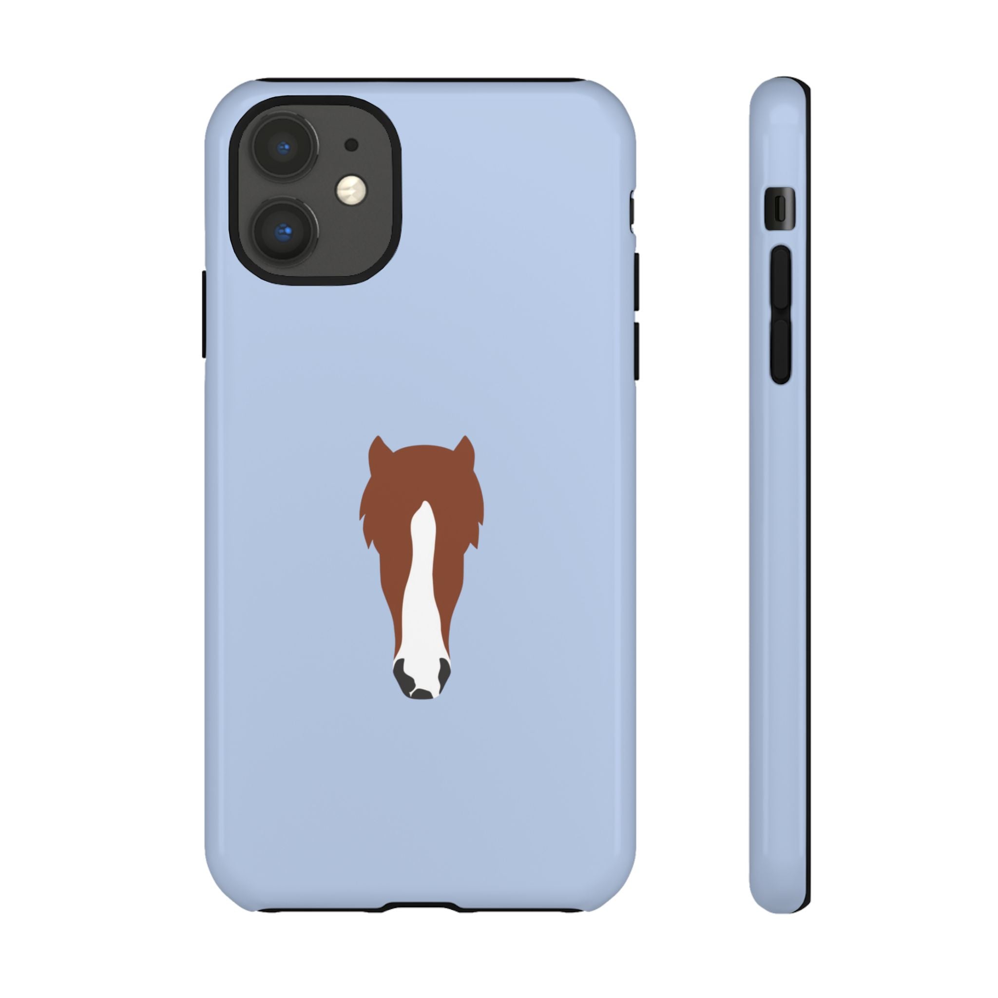 UNIQUE ANIMAL ART EDITION BLUE – Personalisierte Handyhülle mit Dual-Layer-Schutz