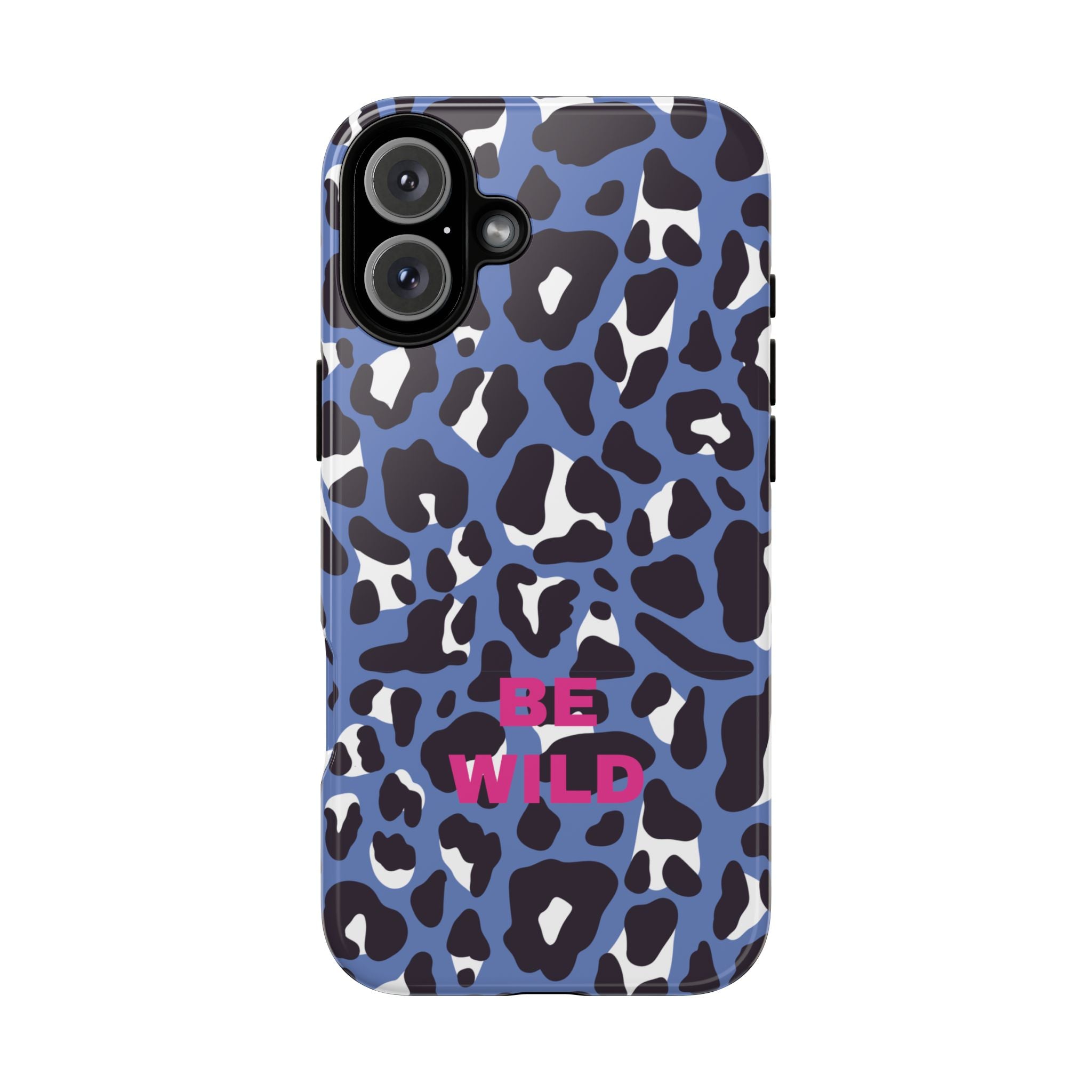 BLUE LEO – Personalisierte Handyhülle mit Dual-Layer-Schutz