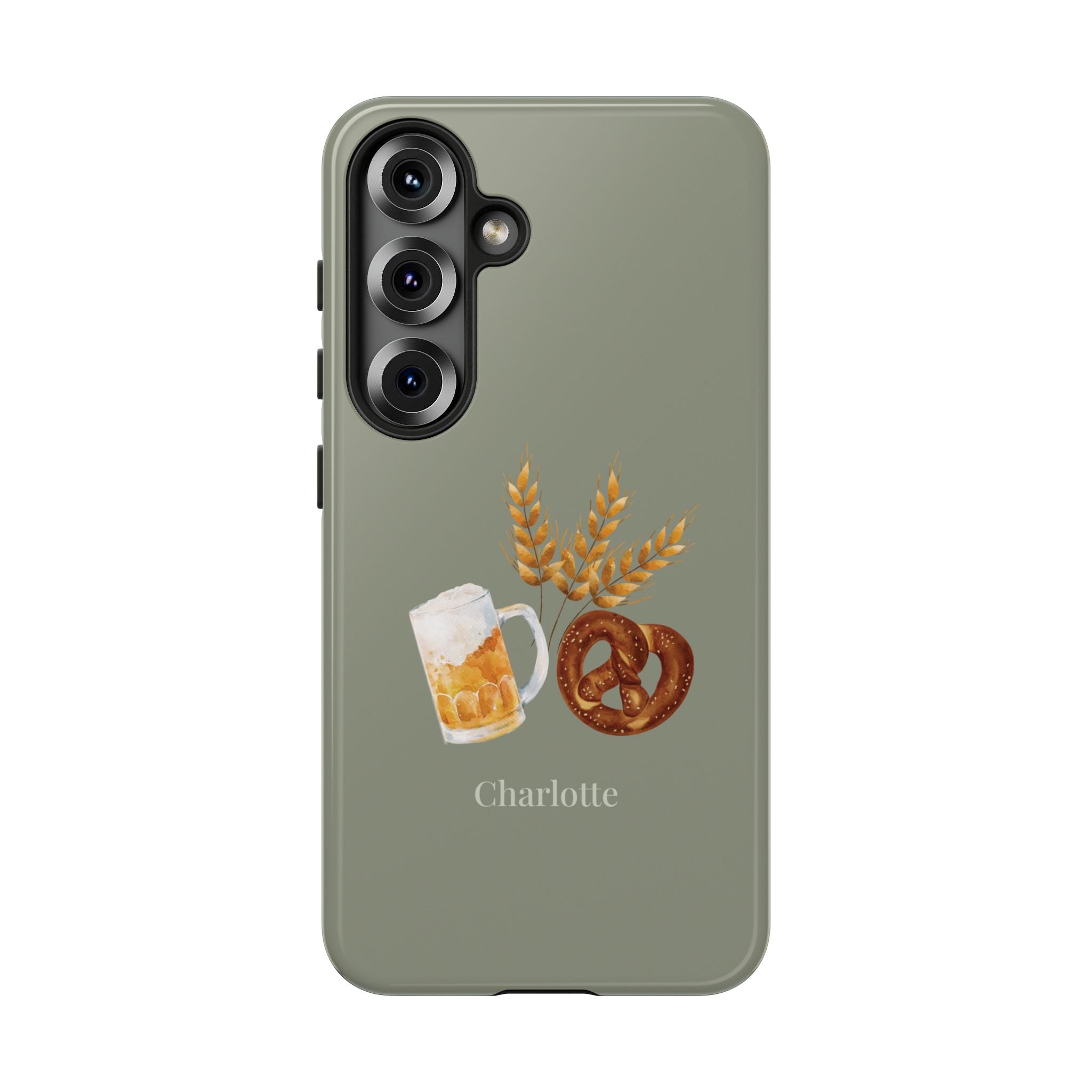 WIESN-SCHMANKERL SALBEI – Personalisierte Handyhülle mit Dual-Layer-Schutz