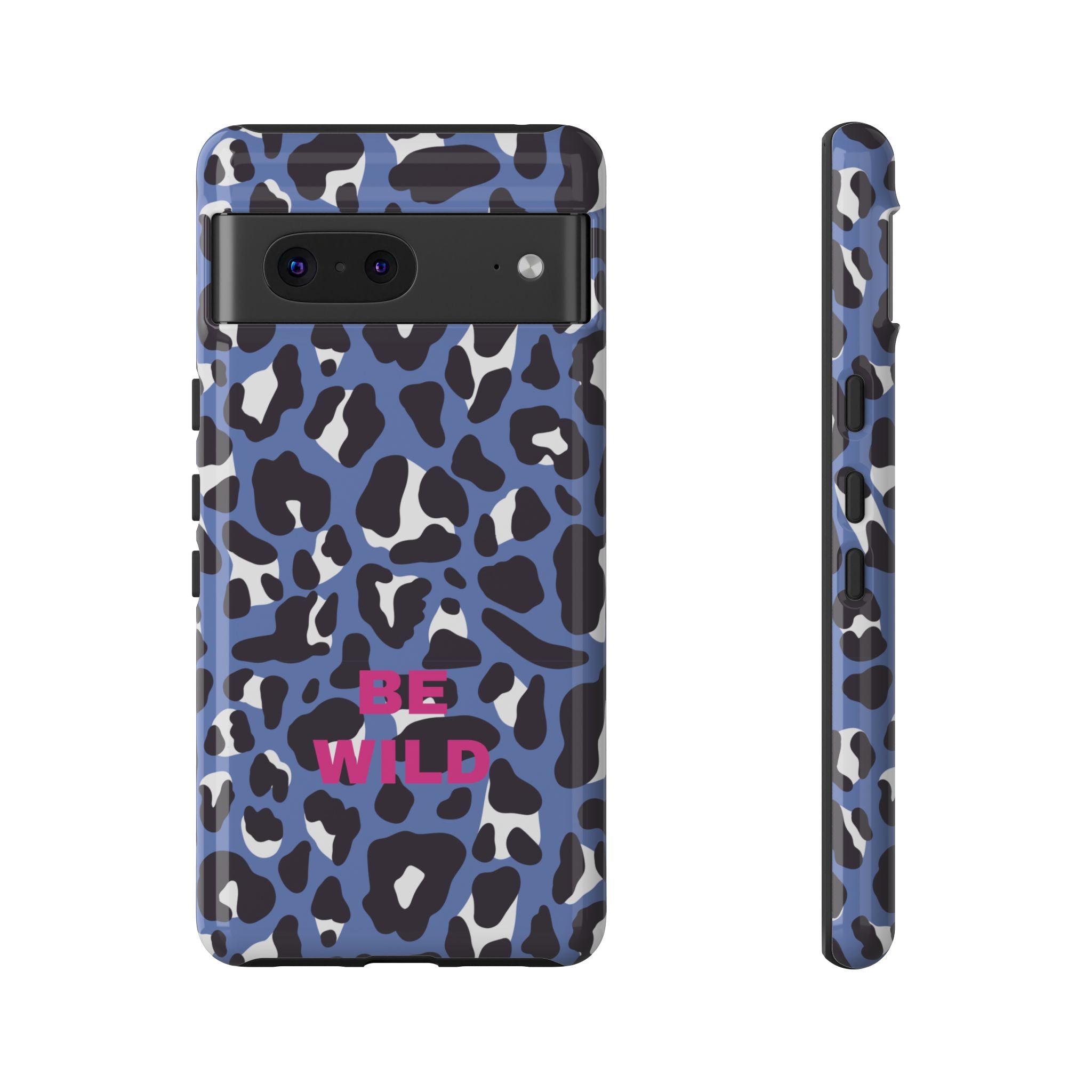 BLUE LEO – Personalisierte Handyhülle mit Dual-Layer-Schutz