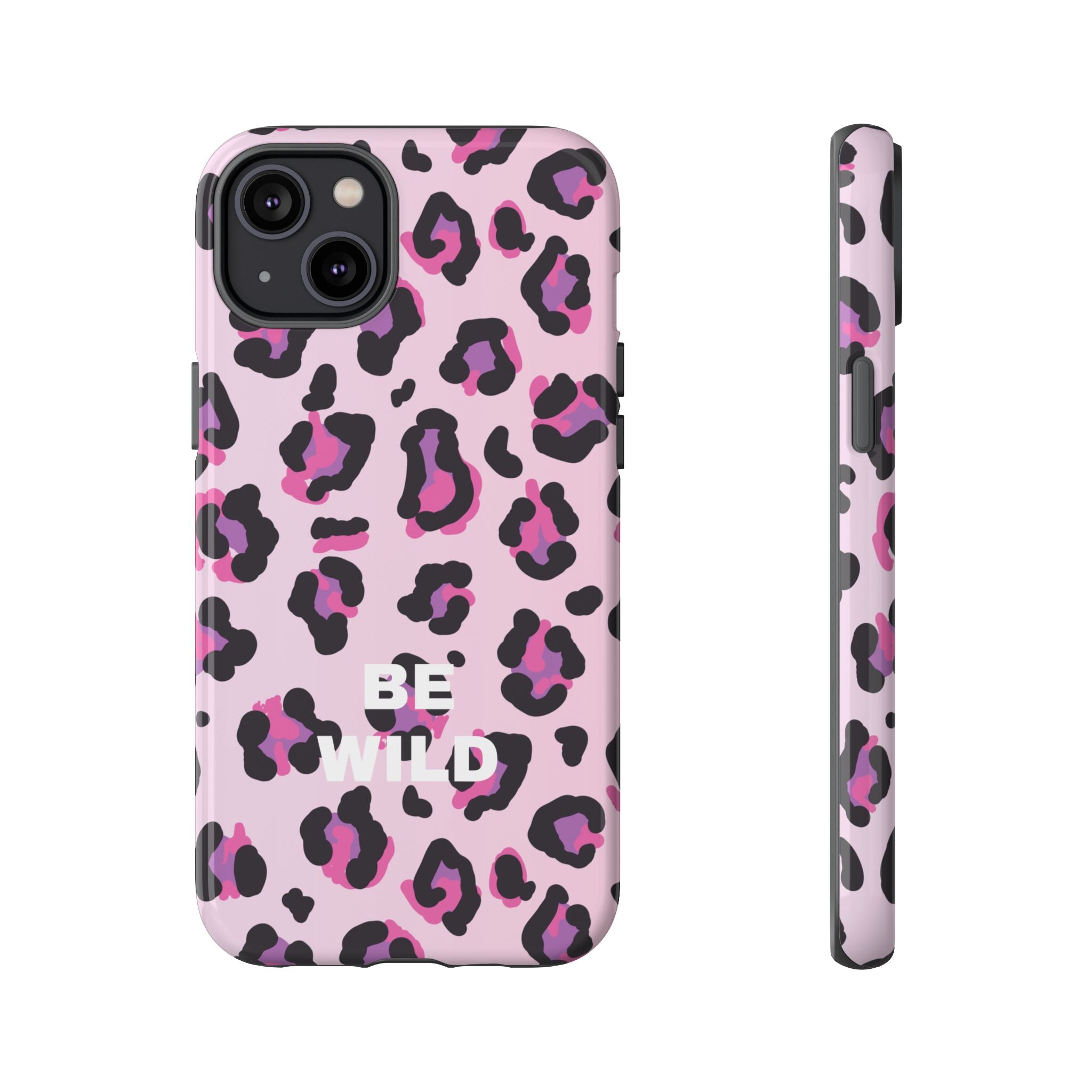 PINK LEO – Personalisierte Handyhülle mit Dual-Layer-Schutz