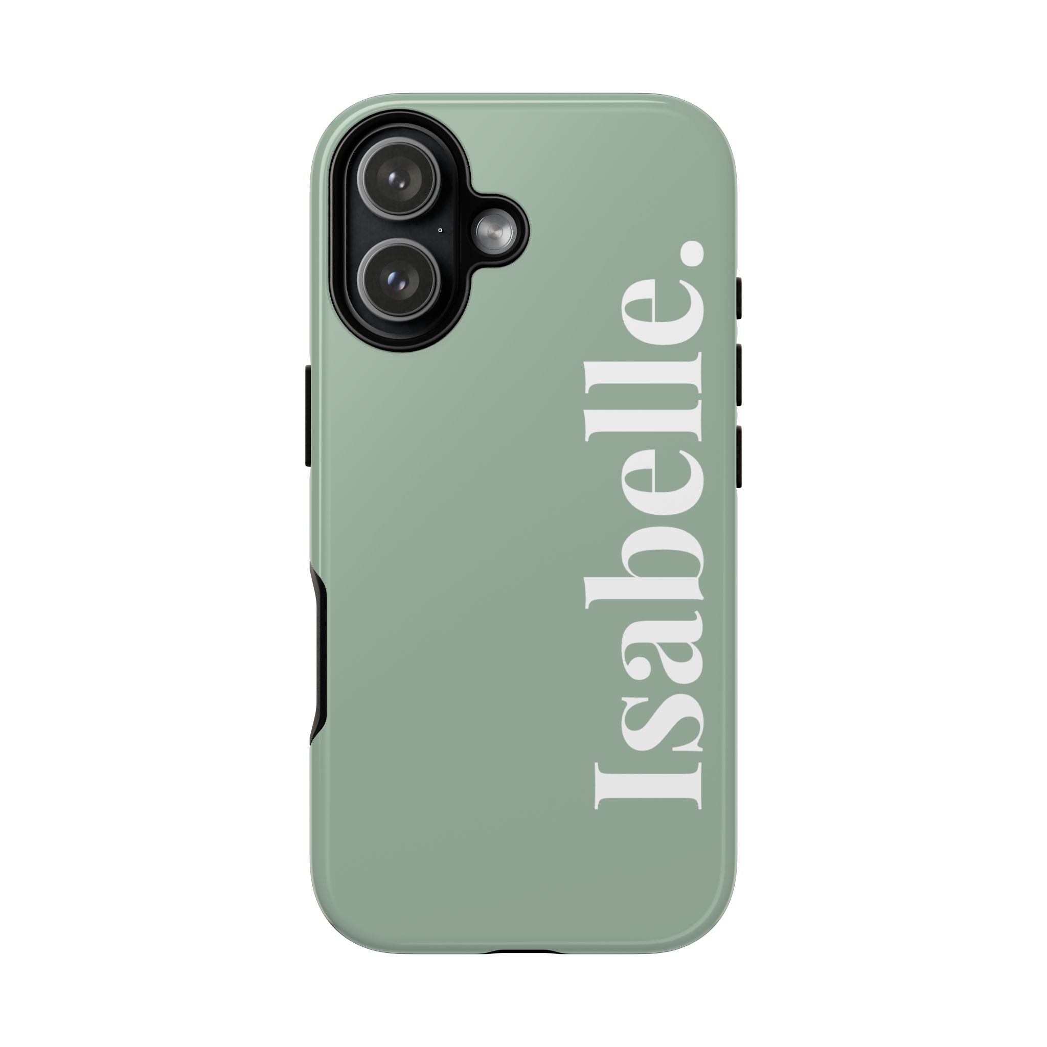 SALBEI BOLD NAME – Personalisierte Handyhülle mit Dual-Layer-Schutz