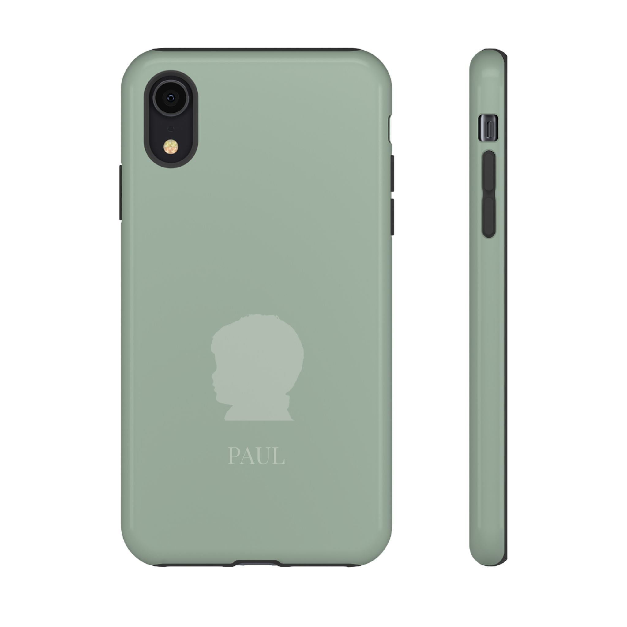 SILHOUETTE SALBEI – Personalisierte Handyhülle mit Dual-Layer-Schutz