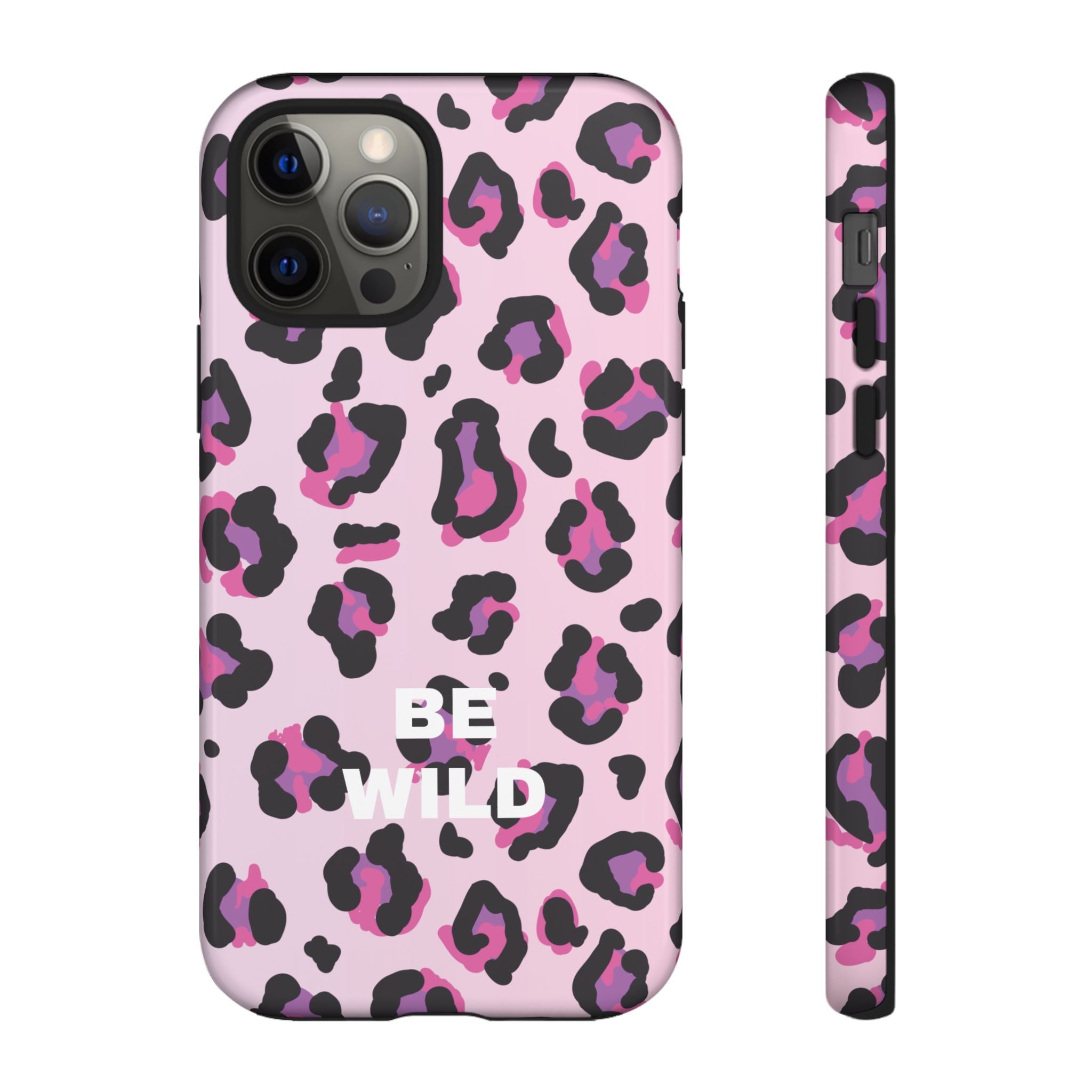 PINK LEO – Personalisierte Handyhülle mit Dual-Layer-Schutz