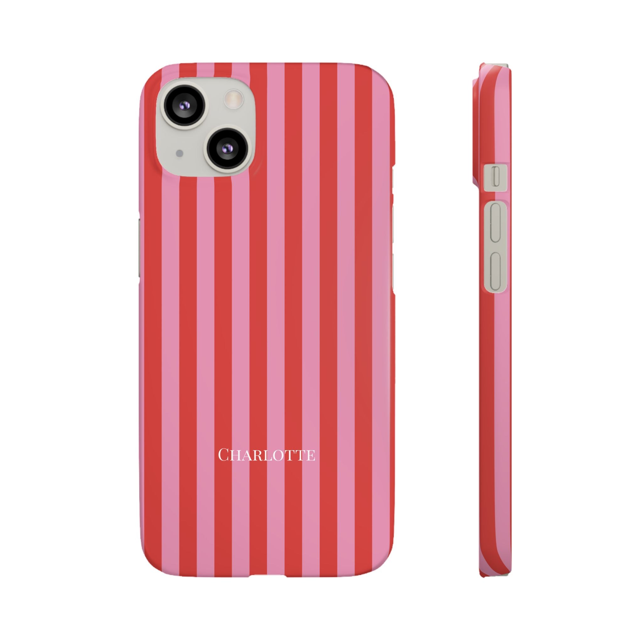 FEELING PINK – Personalisierte Slim Handyhülle