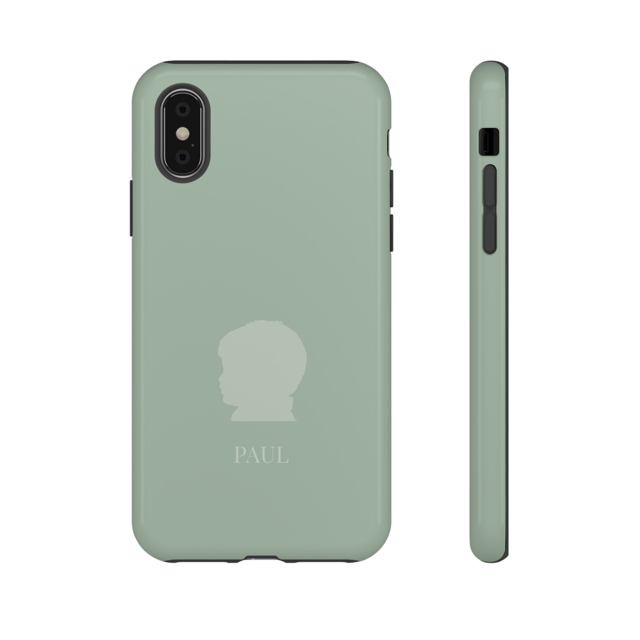 SILHOUETTE SALBEI – Personalisierte Handyhülle mit Dual-Layer-Schutz