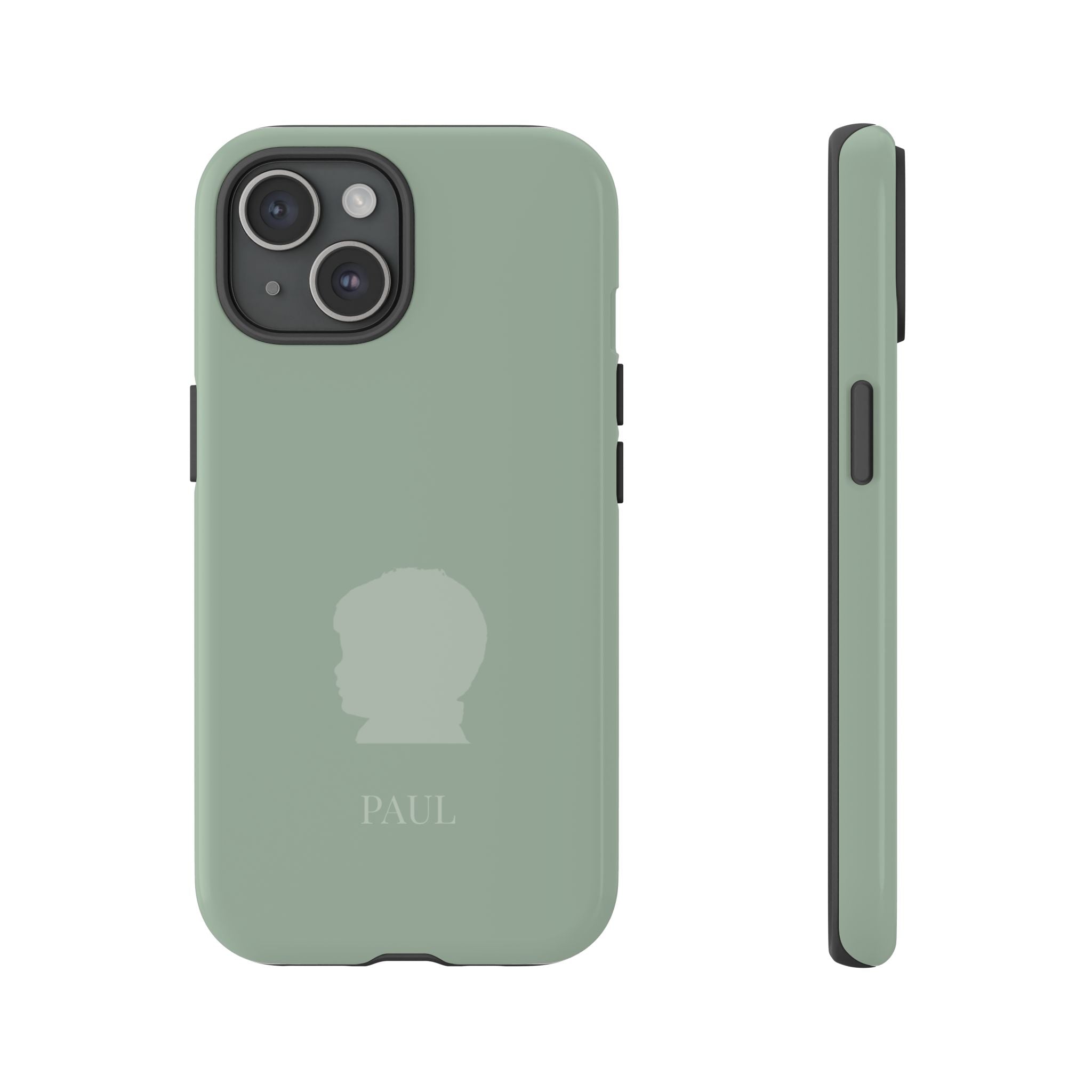 SILHOUETTE SALBEI – Personalisierte Handyhülle mit Dual-Layer-Schutz