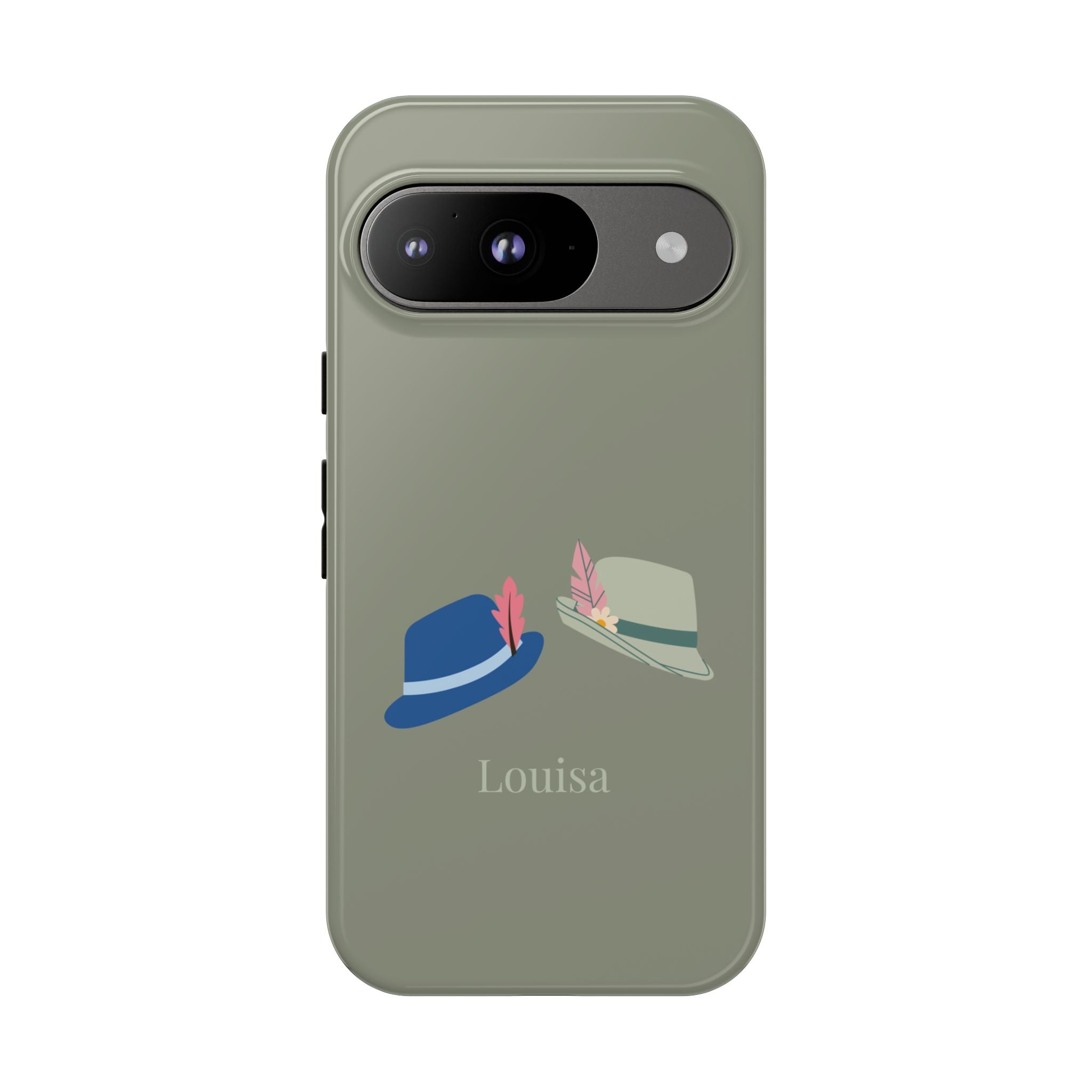 TRACHTENHÜTE SALBEI – Personalisierte Handyhülle mit Dual-Layer-Schutz