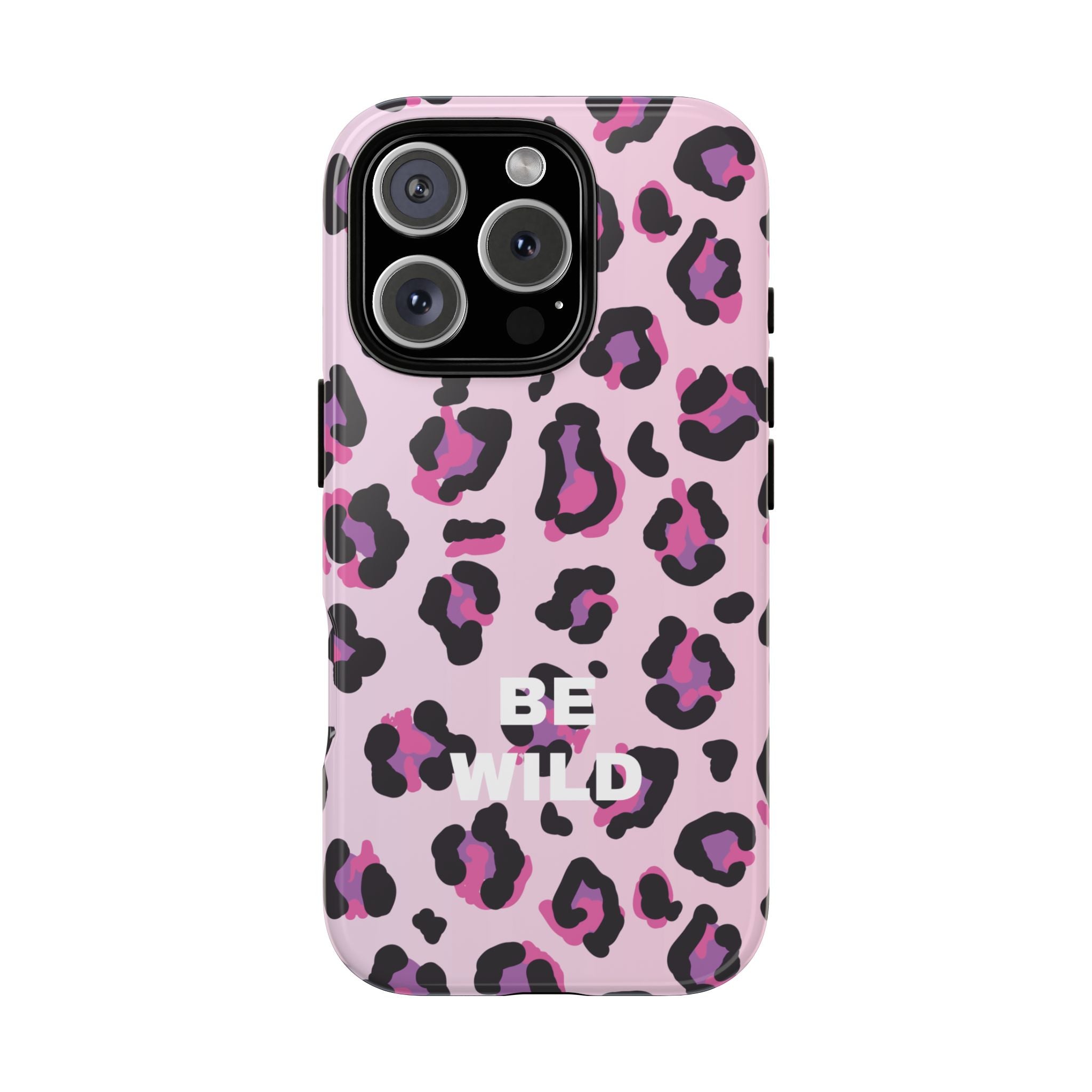 PINK LEO – Personalisierte Handyhülle mit Dual-Layer-Schutz