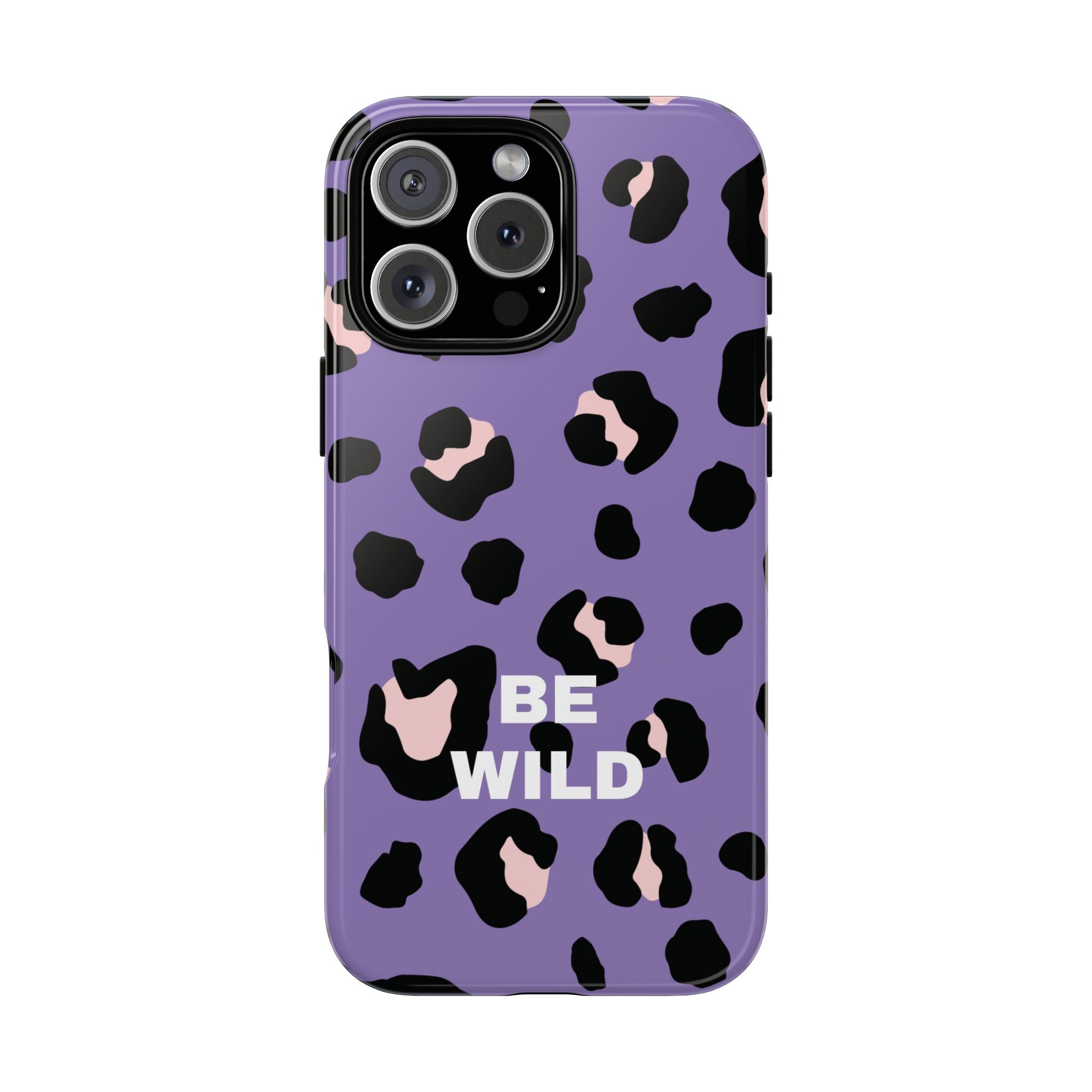 PURPLE LEO – Personalisierte Handyhülle mit Dual-Layer-Schutz