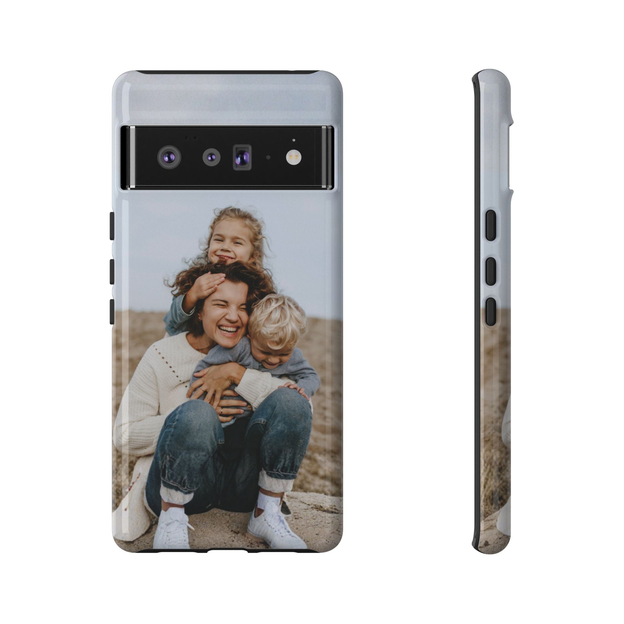 MOMENTS – Personalisierte Foto Handyhülle mit Dual-Layer-Schutz