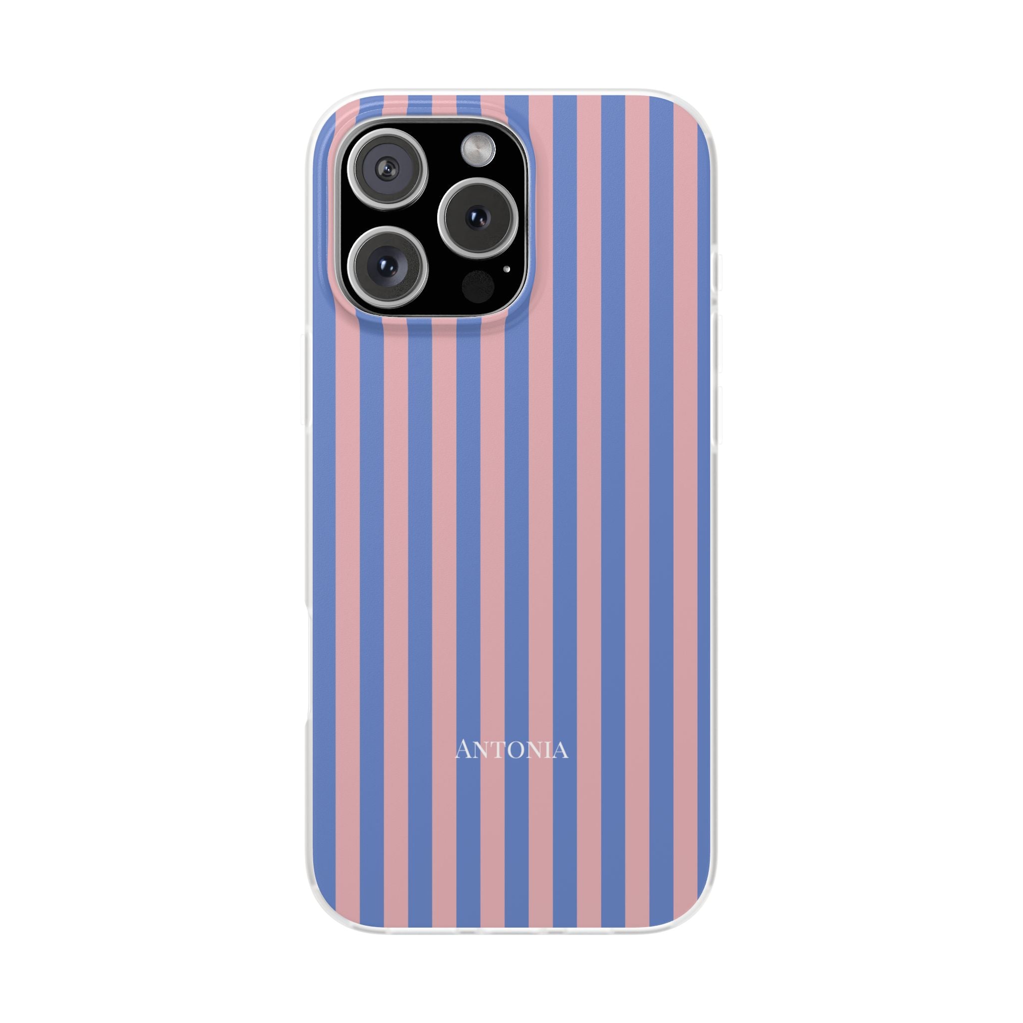 BLUE & BLUSH – Personalisierte Flex Handyhülle