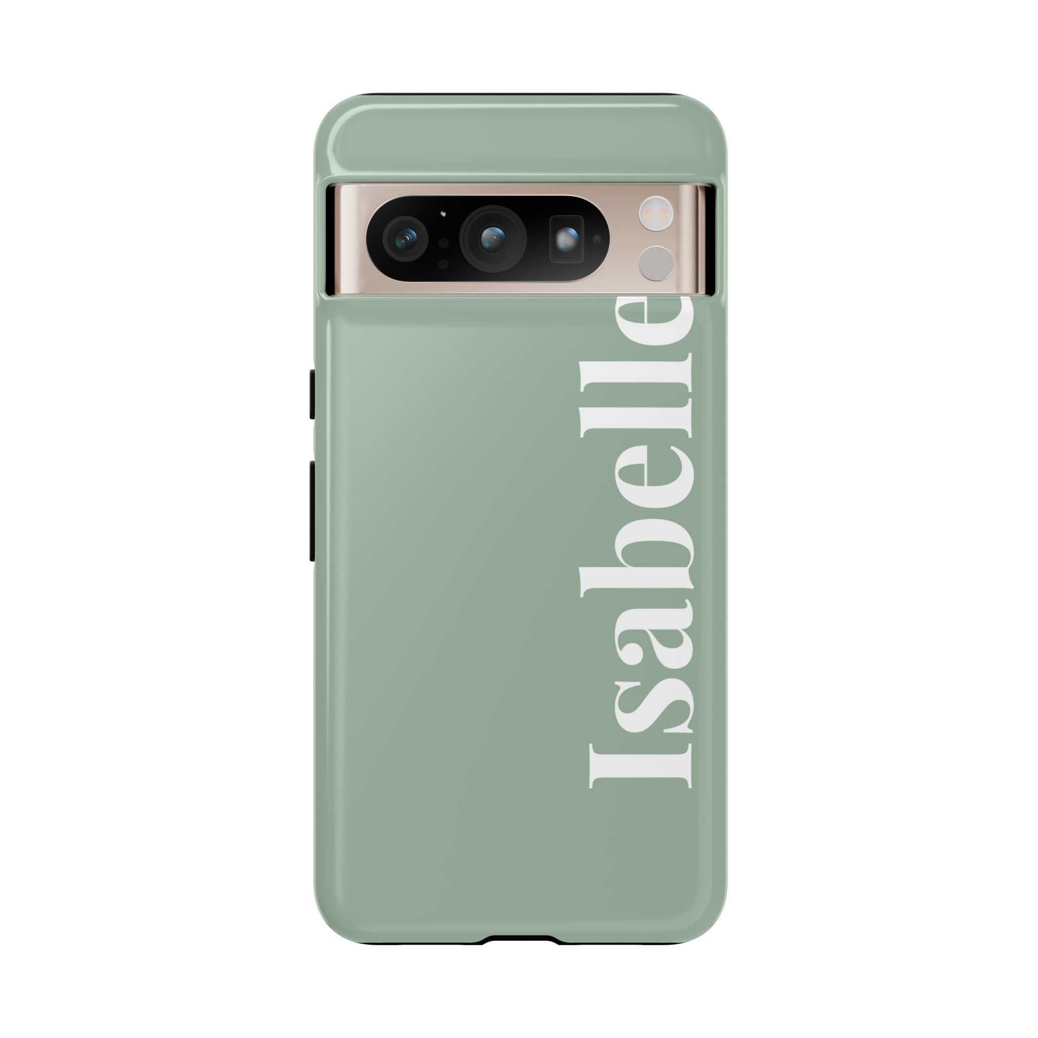 SALBEI BOLD NAME – Personalisierte Handyhülle mit Dual-Layer-Schutz