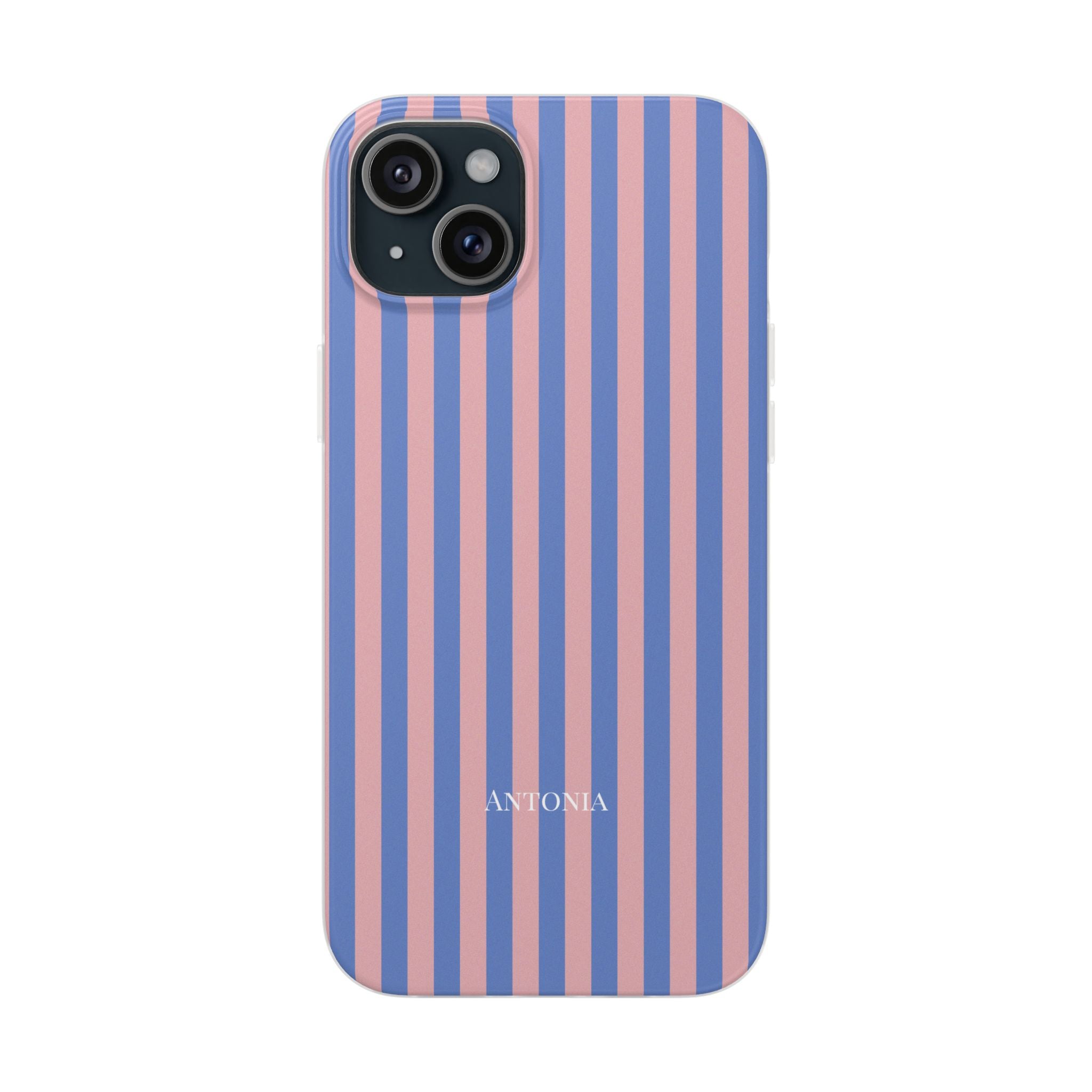 BLUE & BLUSH – Personalisierte Flex Handyhülle