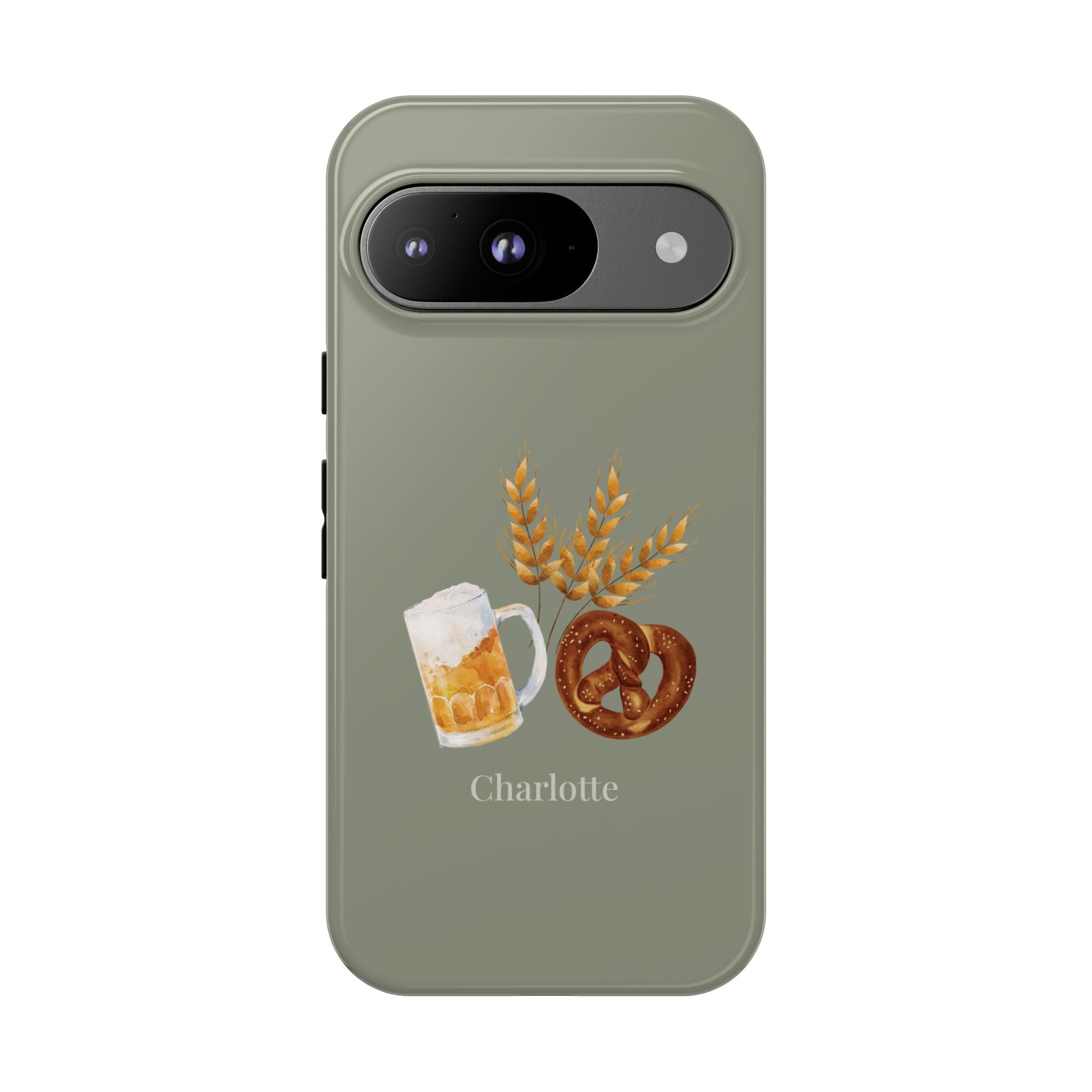 WIESN-SCHMANKERL SALBEI – Personalisierte Handyhülle mit Dual-Layer-Schutz