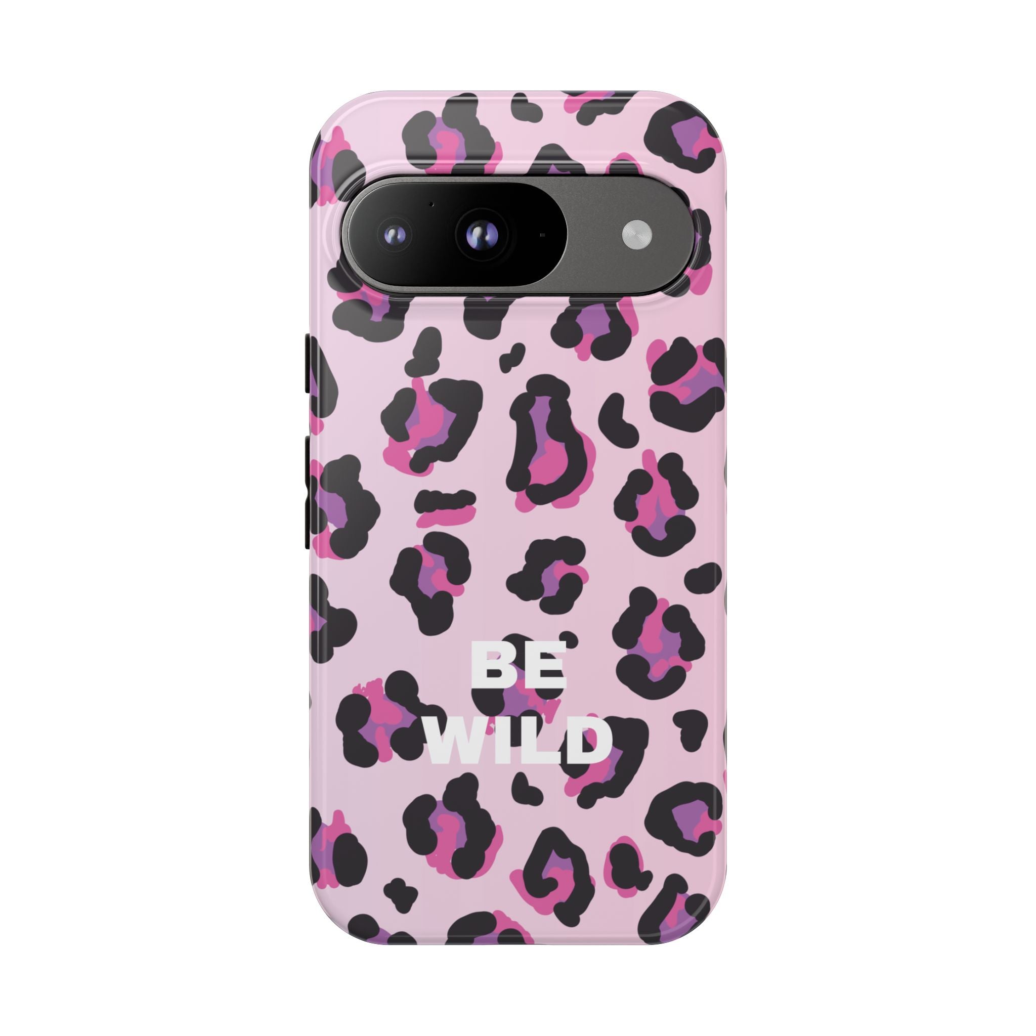 PINK LEO – Personalisierte Handyhülle mit Dual-Layer-Schutz
