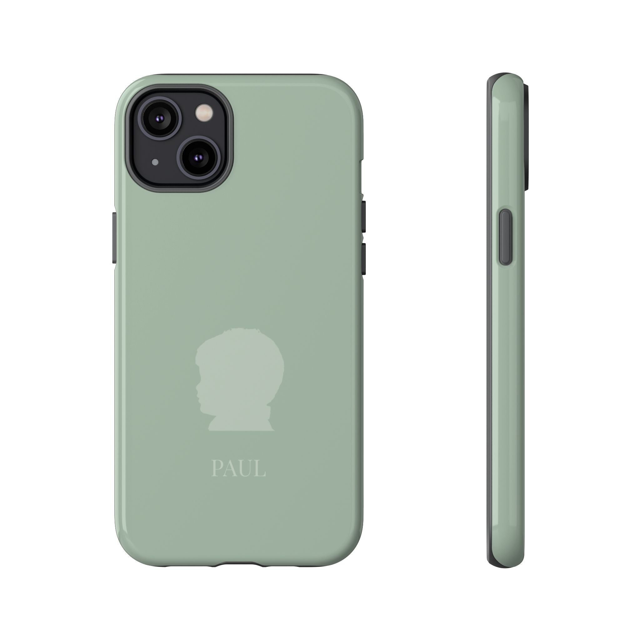 SILHOUETTE SALBEI – Personalisierte Handyhülle mit Dual-Layer-Schutz