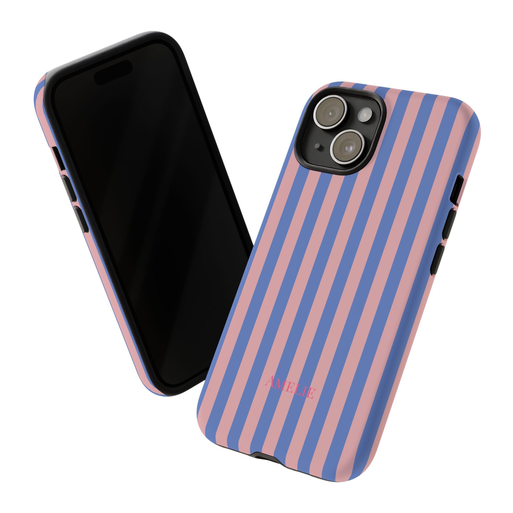 BLUSH & BLUE – Personalisierte Handyhülle mit Dual-Layer-Schutz