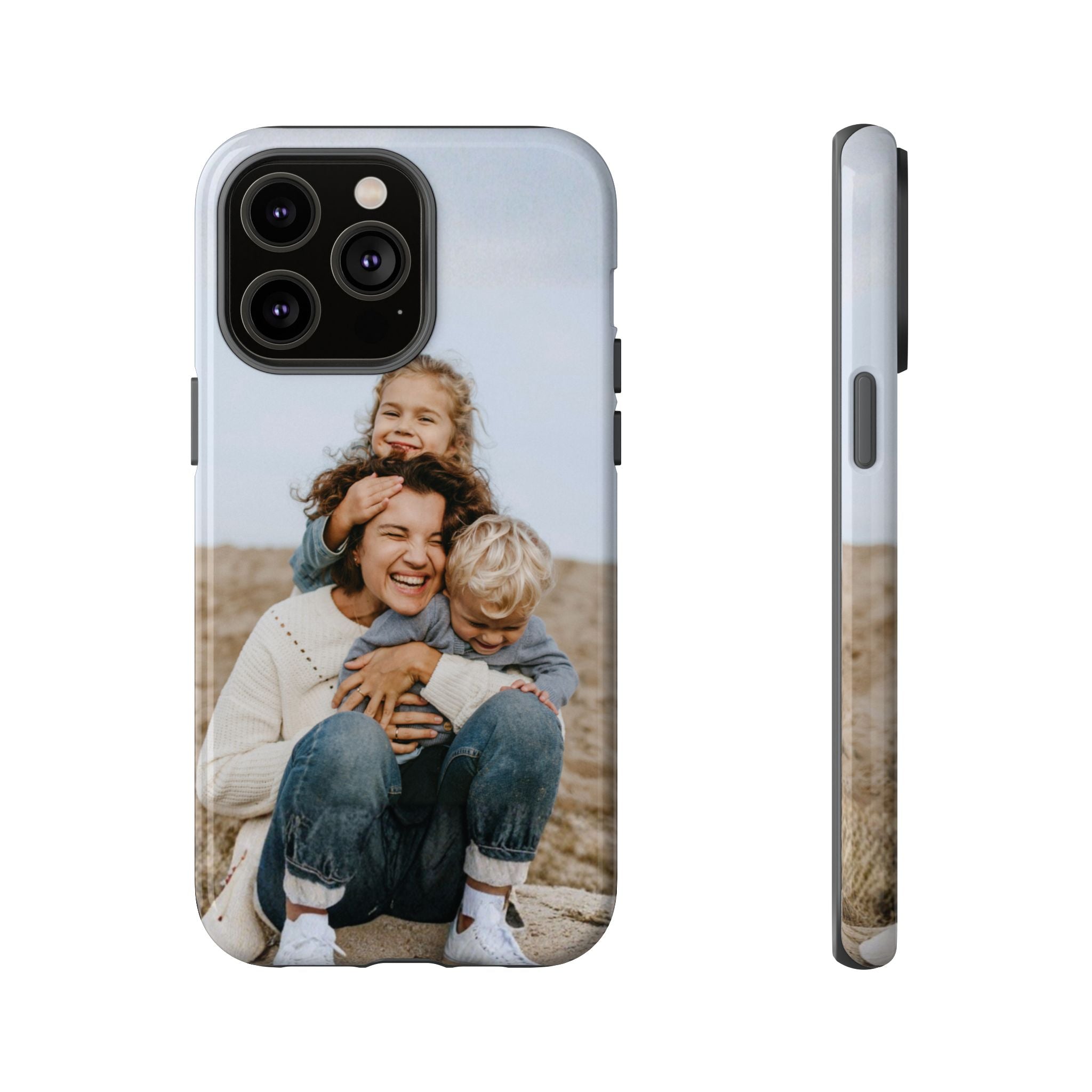 MOMENTS – Personalisierte Foto Handyhülle mit Dual-Layer-Schutz
