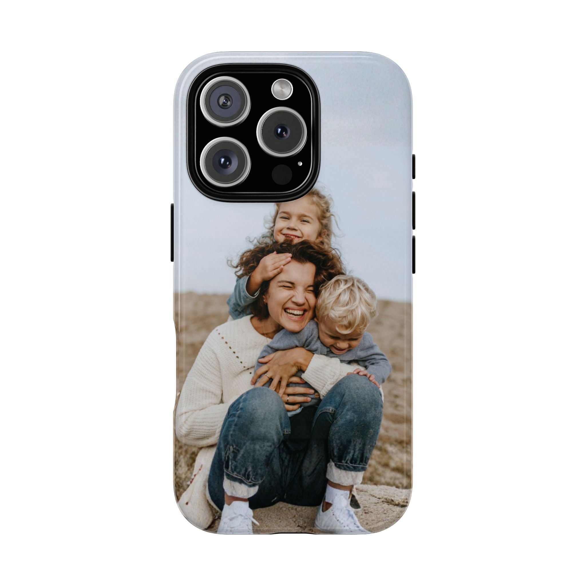 MOMENTS – Personalisierte Foto Handyhülle mit Dual-Layer-Schutz