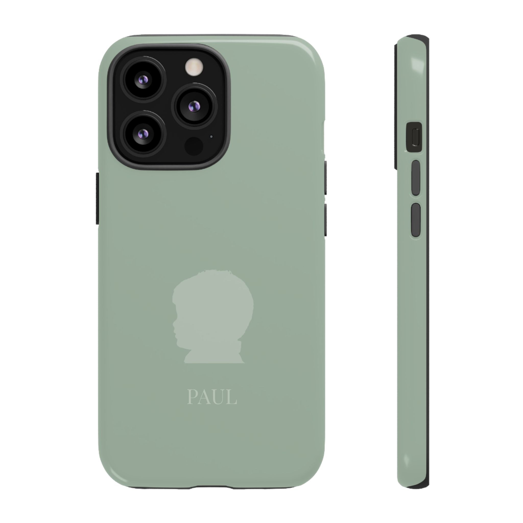 SILHOUETTE SALBEI – Personalisierte Handyhülle mit Dual-Layer-Schutz