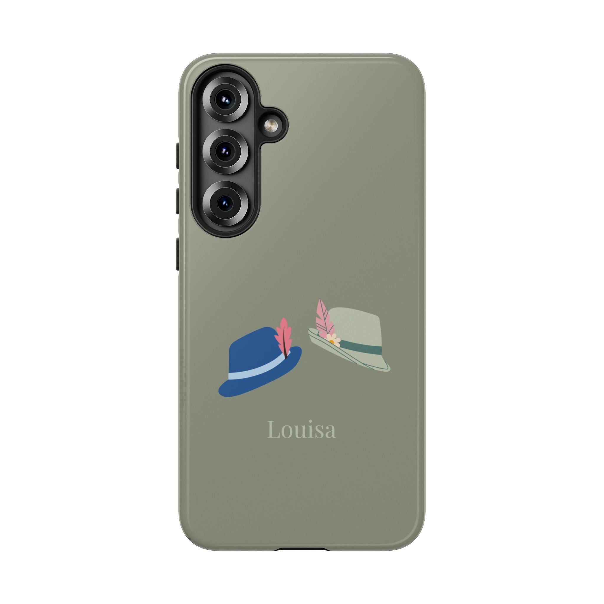 TRACHTENHÜTE SALBEI – Personalisierte Handyhülle mit Dual-Layer-Schutz