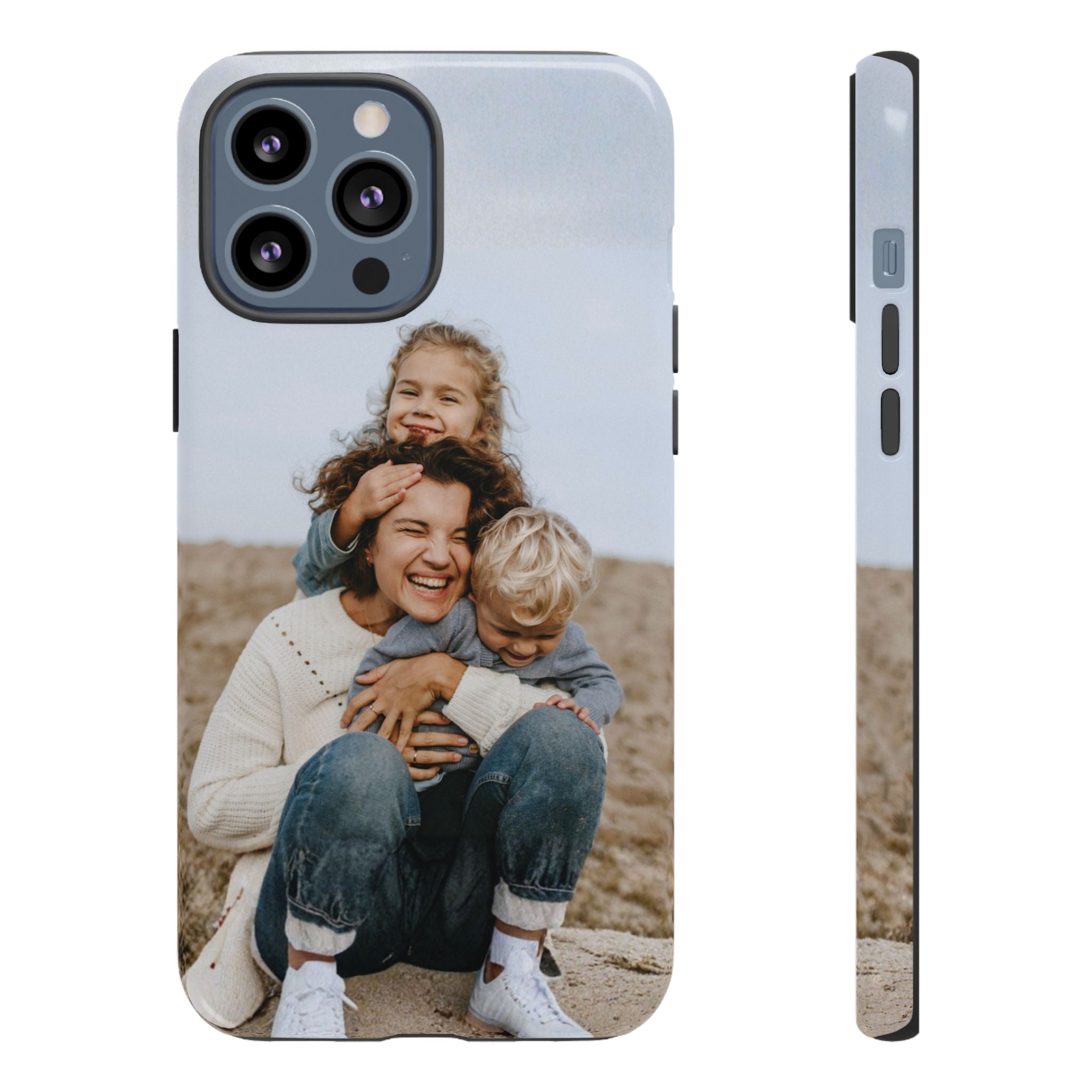 MOMENTS – Personalisierte Foto Handyhülle mit Dual-Layer-Schutz