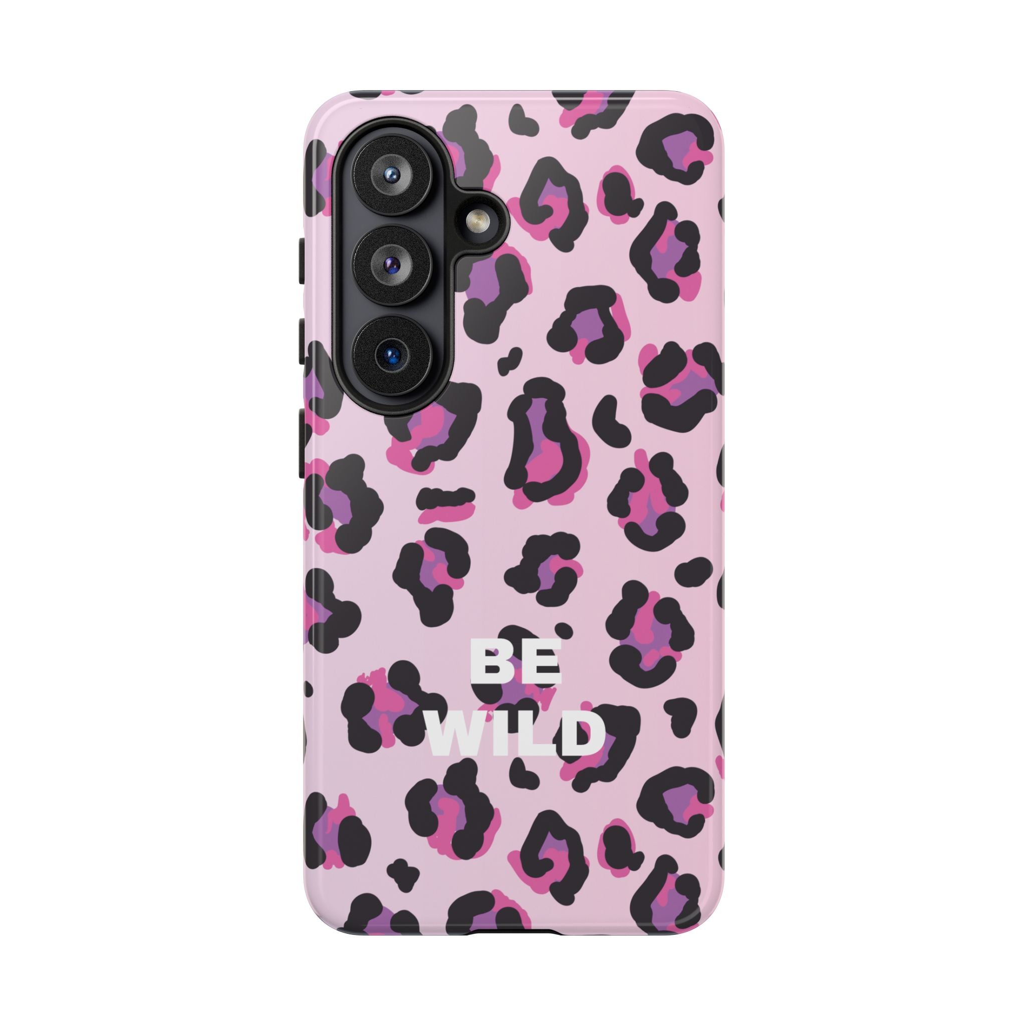 PINK LEO – Personalisierte Handyhülle mit Dual-Layer-Schutz