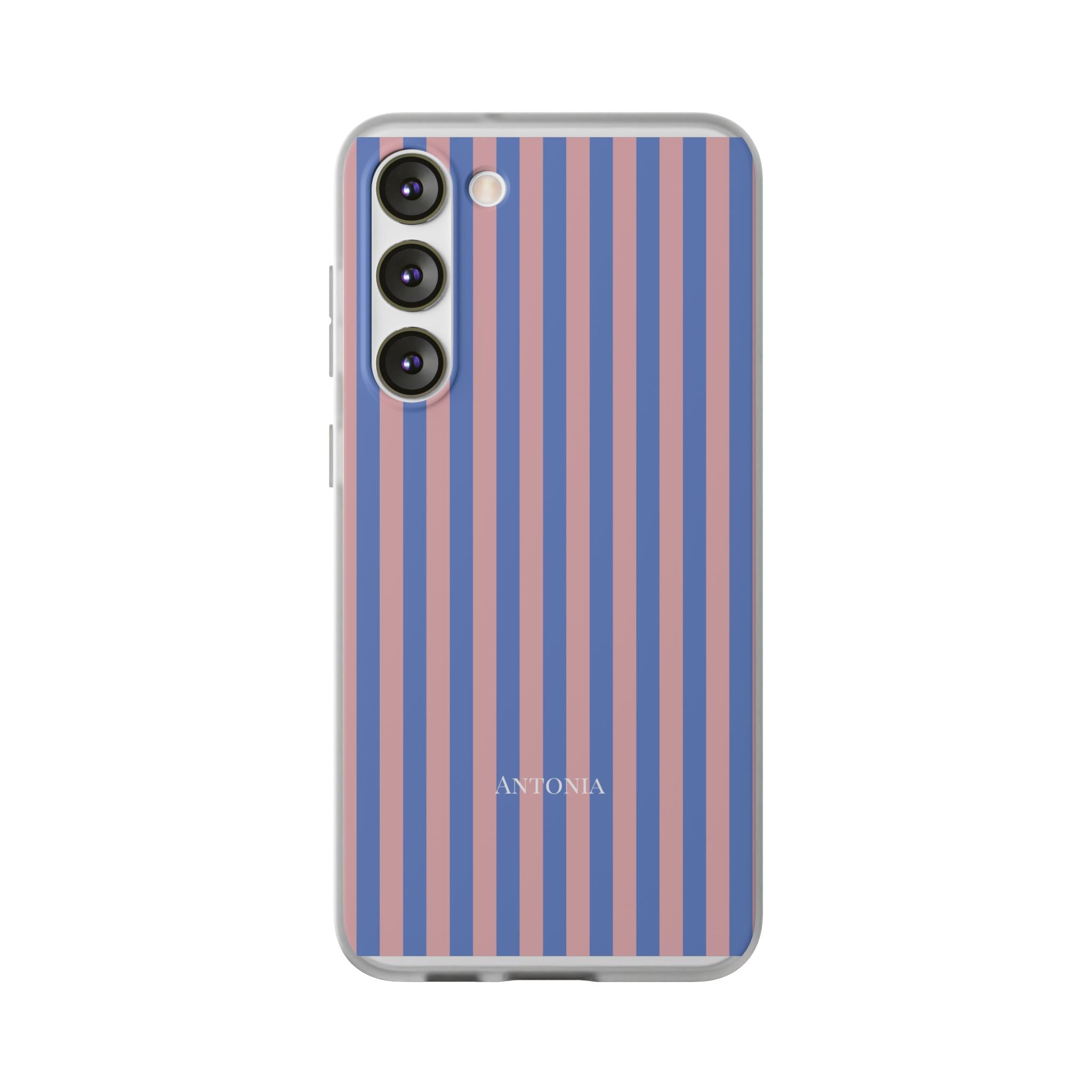 BLUE & BLUSH – Personalisierte Flex Handyhülle