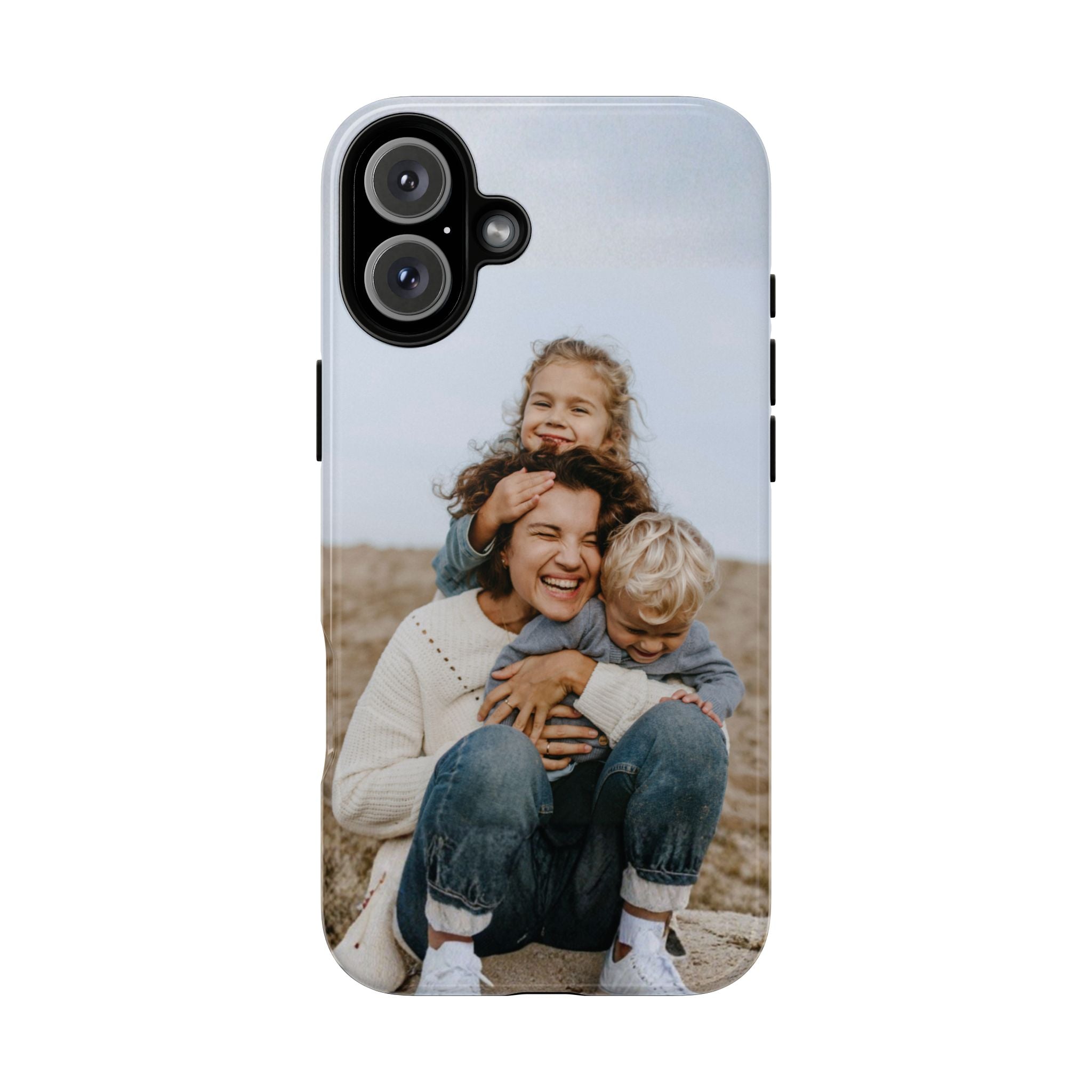 MOMENTS – Personalisierte Foto Handyhülle mit Dual-Layer-Schutz