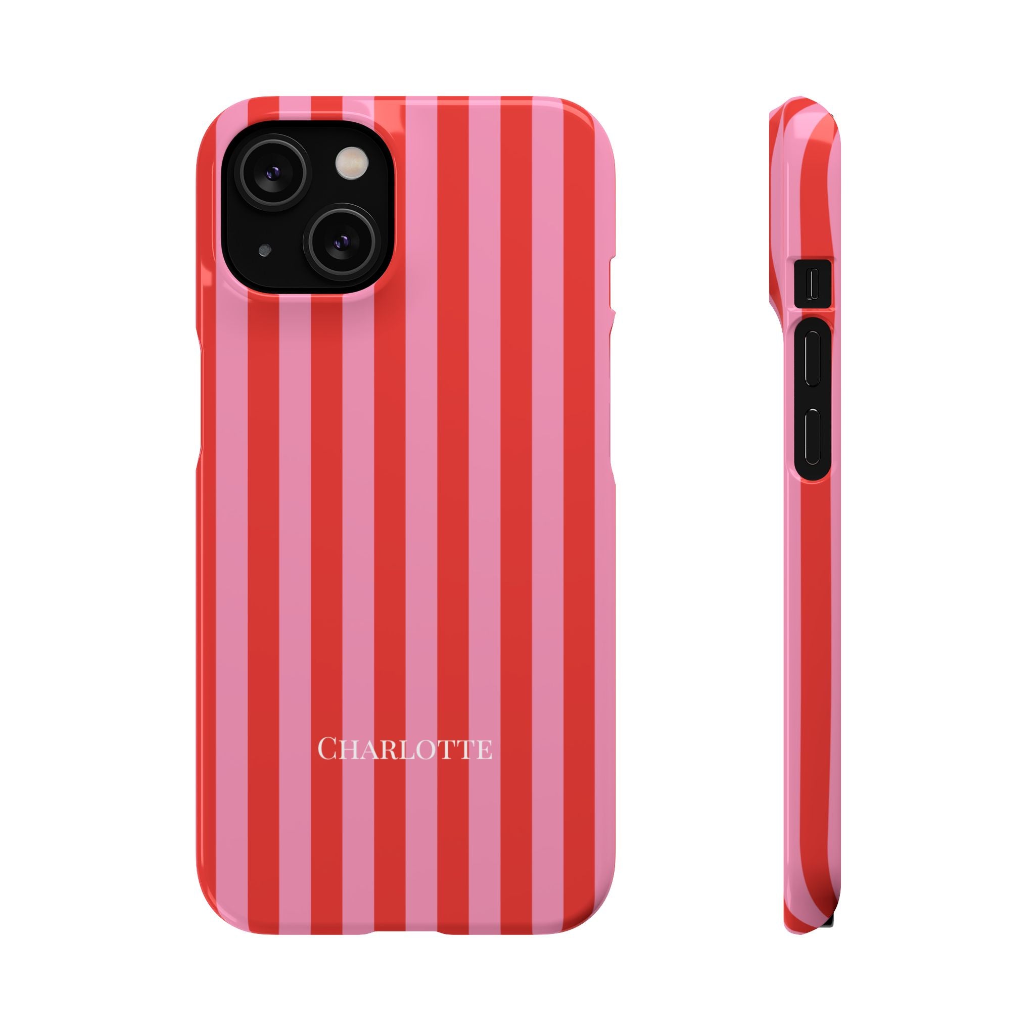 FEELING PINK – Personalisierte Slim Handyhülle