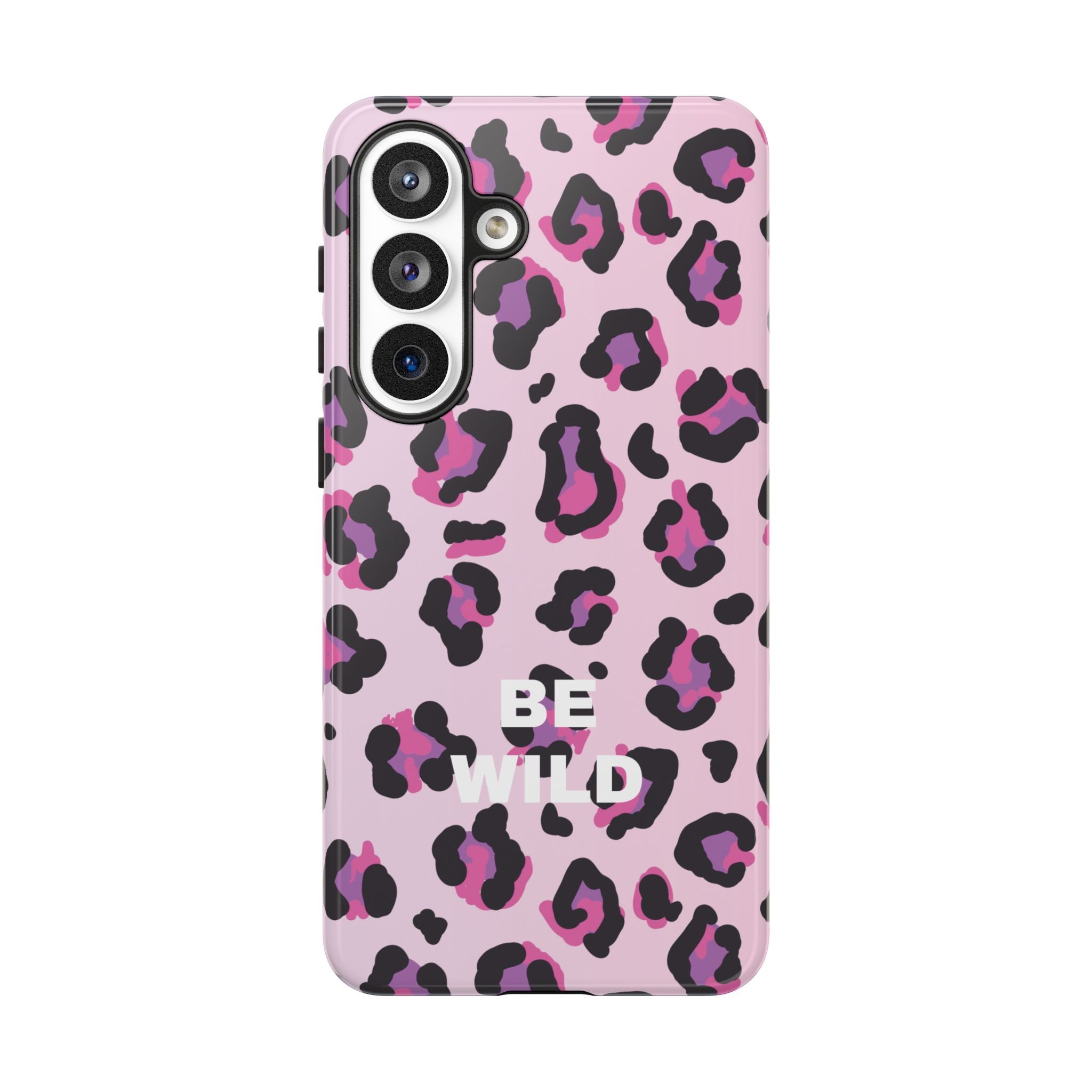 PINK LEO – Personalisierte Handyhülle mit Dual-Layer-Schutz