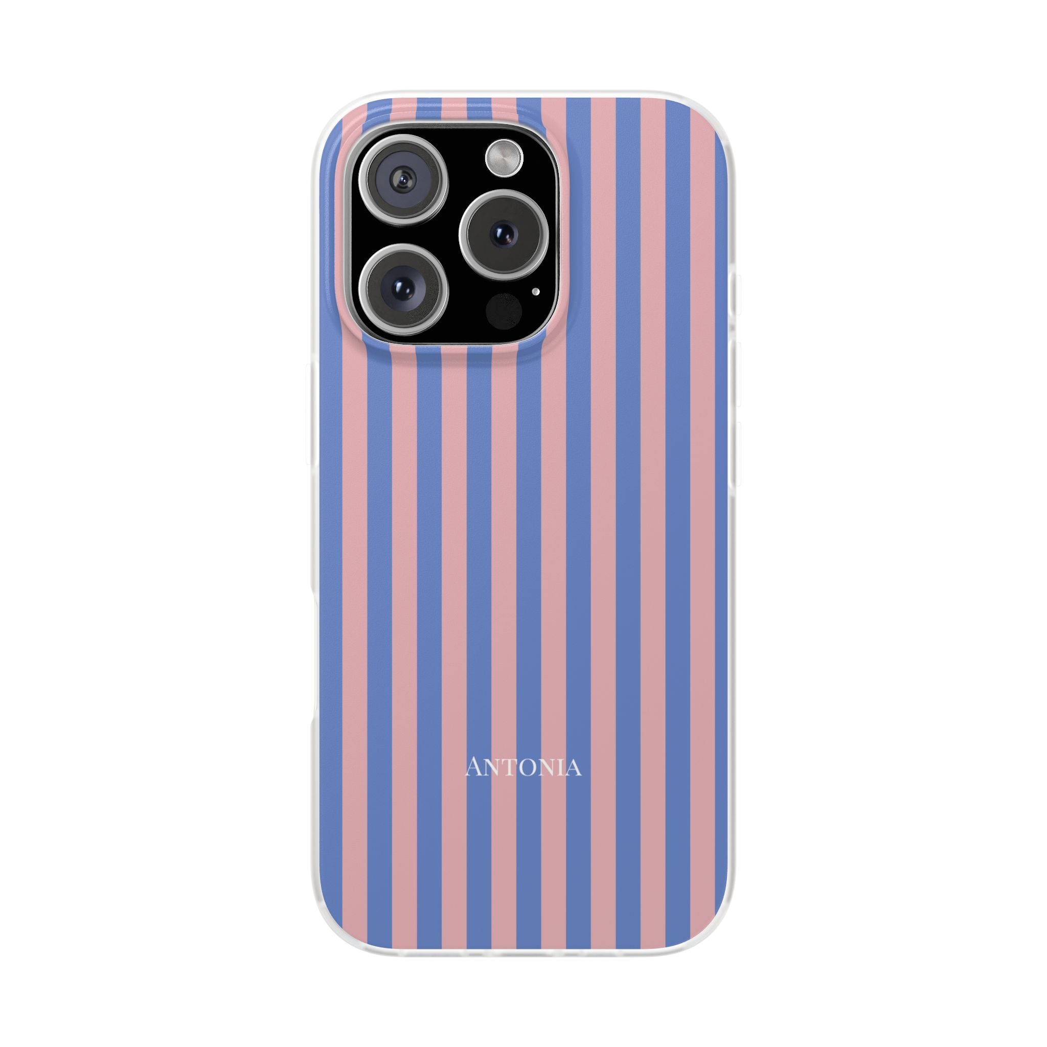 BLUE & BLUSH – Personalisierte Flex Handyhülle