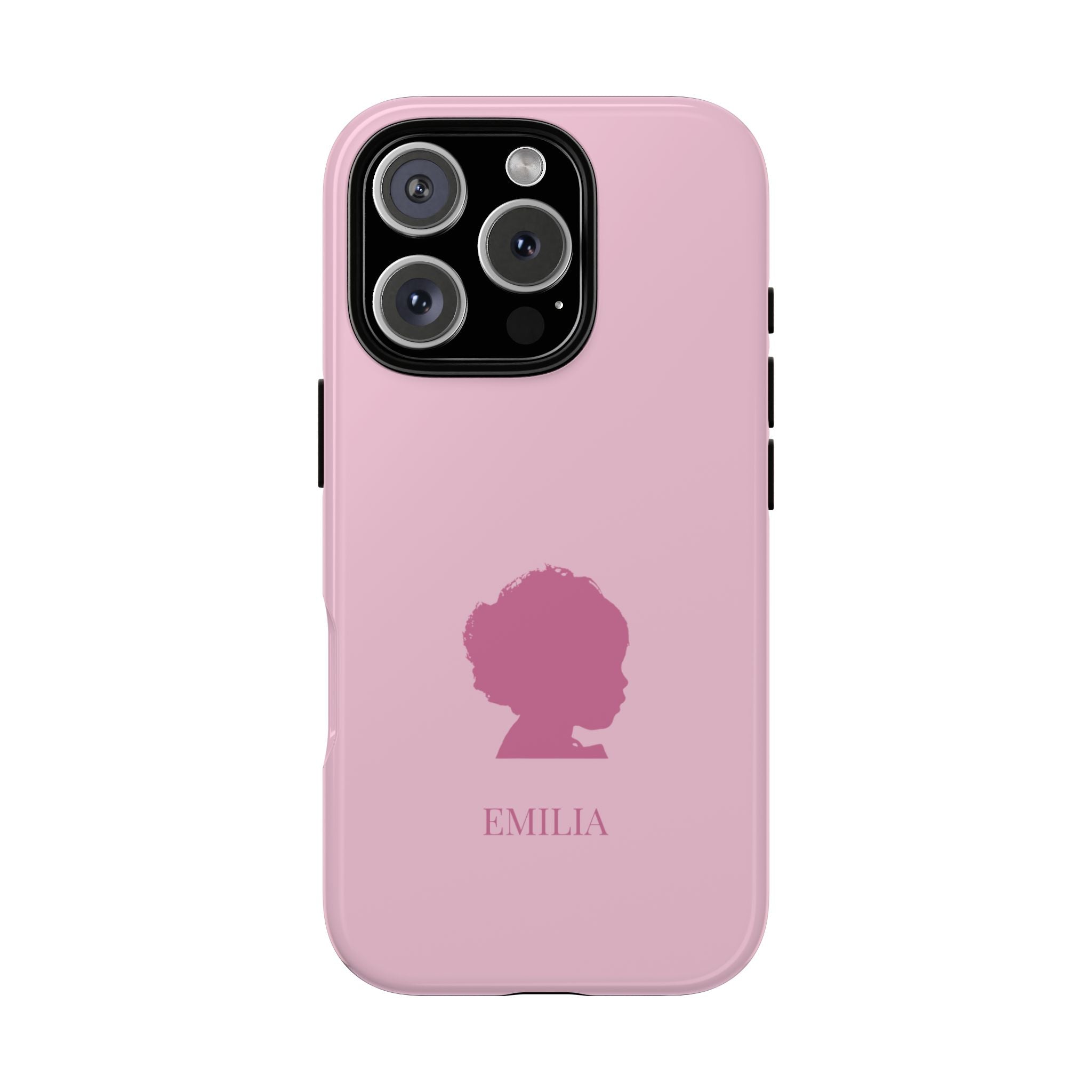 SILHOUETTE ROSE – Personalisierte Handyhülle mit Dual-Layer-Schutz