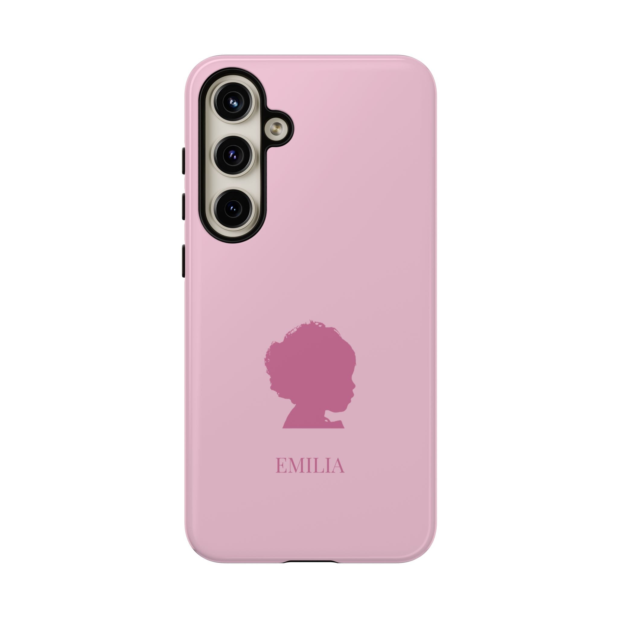 SILHOUETTE ROSE – Personalisierte Handyhülle mit Dual-Layer-Schutz