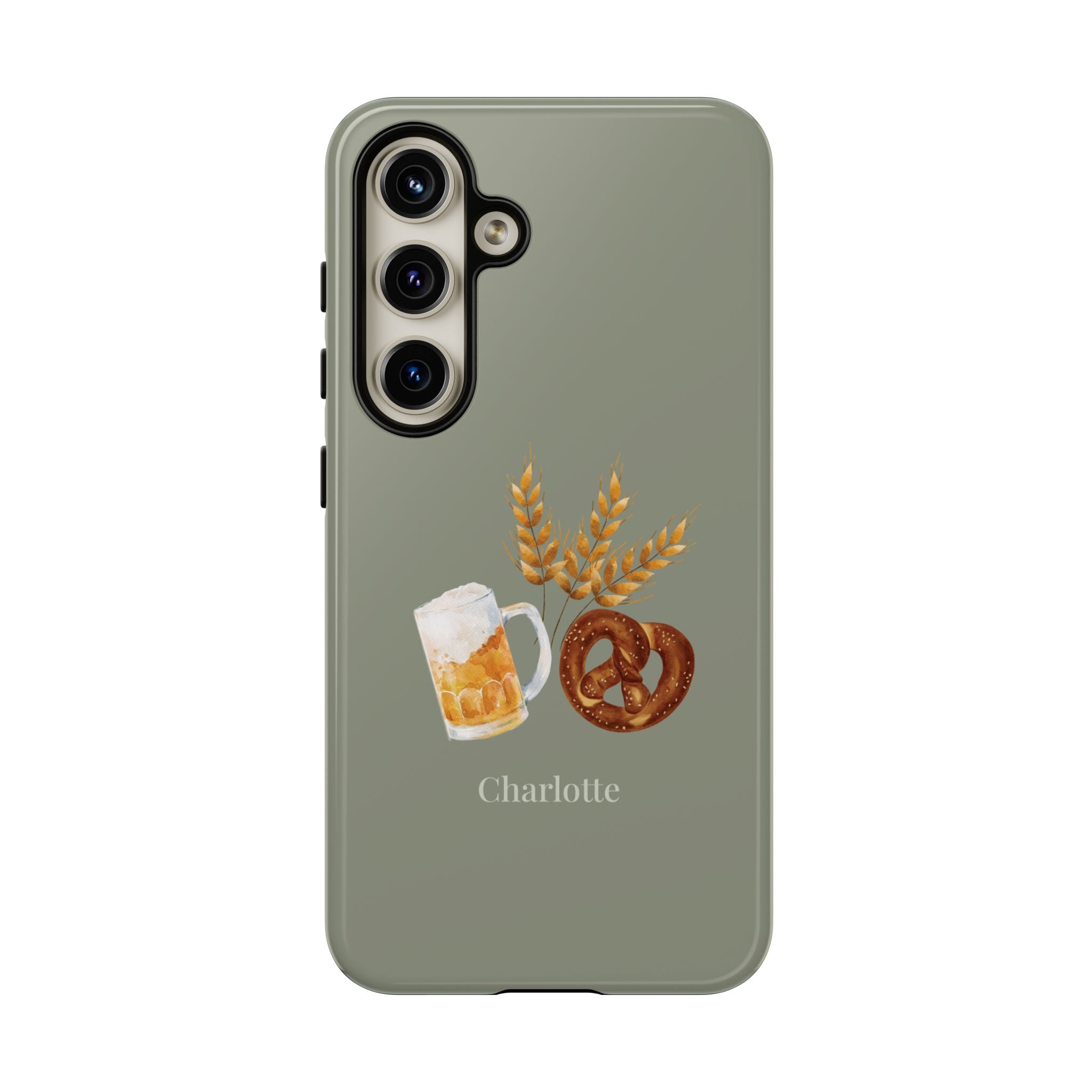WIESN-SCHMANKERL SALBEI – Personalisierte Handyhülle mit Dual-Layer-Schutz